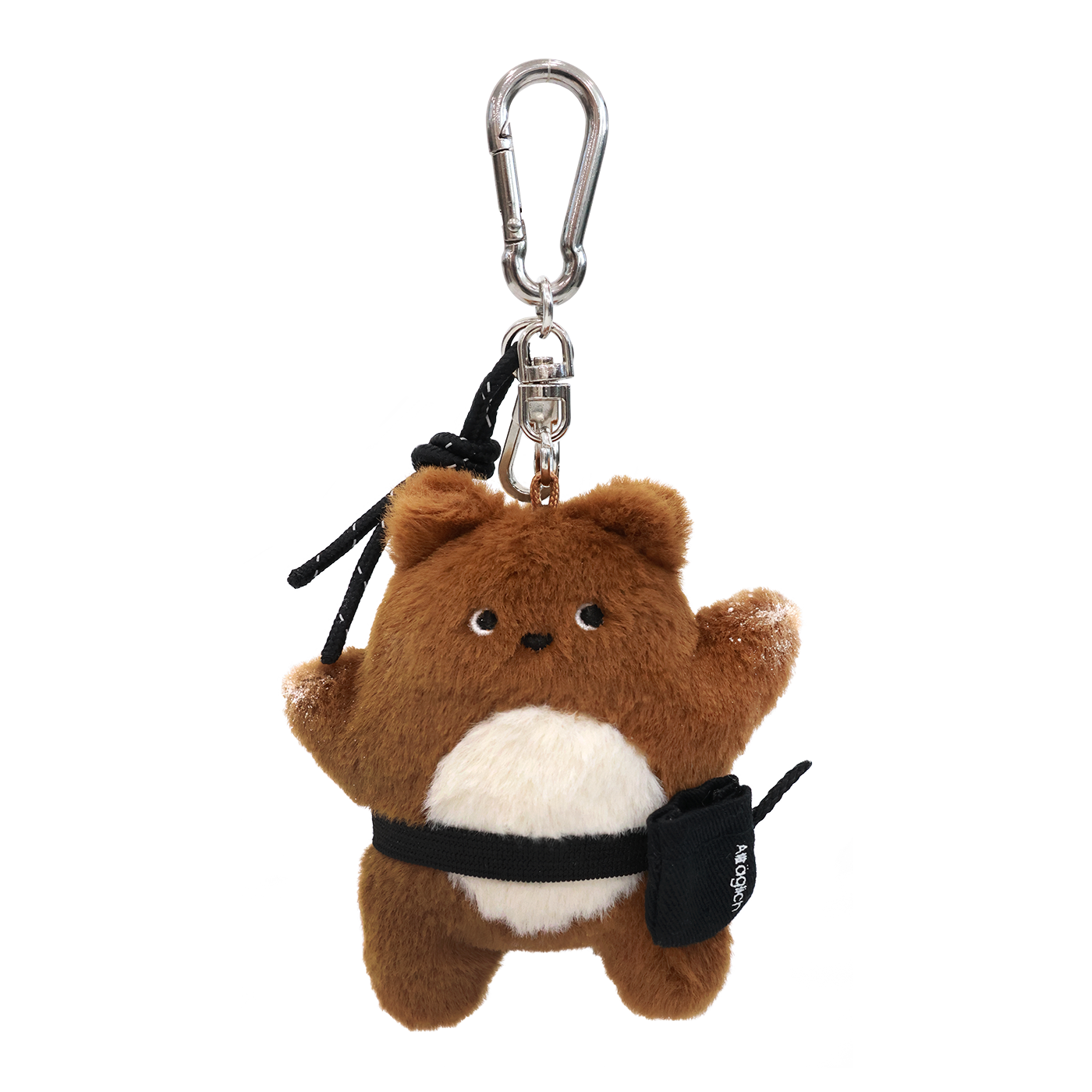 알테그리히 핸드메이드 클라이밍 곰 키링 락브라운(ALLTAGLICH Handmade Climb Bear Keyring Rock Brown)