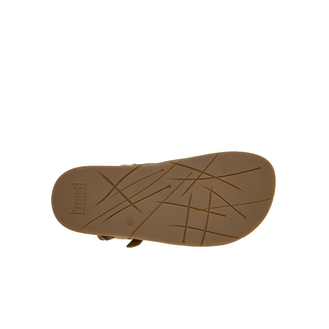 캠퍼 여성 유크 샌들 샌들 베이지(Camper Women Lluc Sandal Sandal Beige) - 5