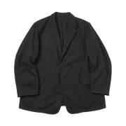 Comoli Drill Jacket Black - 26SS