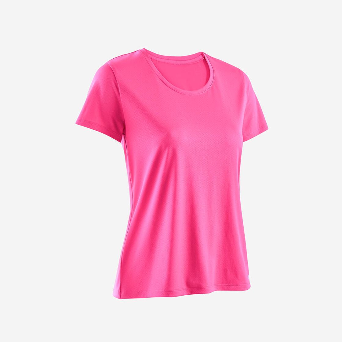 데카트론 여성 러닝 반팔 티 런 드라이 100 마젠타 핑크(DECATHLON Women's Running Short-Sleeved T-Shirt Run Dry 100 Magenta Pink) - 7