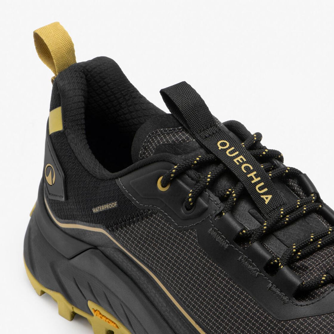 데카트론 남성 방수 단목 등산화 MH900 WP 스모크 블랙(DECATHLON Men's Waterproof Low-Cut Hiking Shoes MH900 WP Smoke Black) - 5