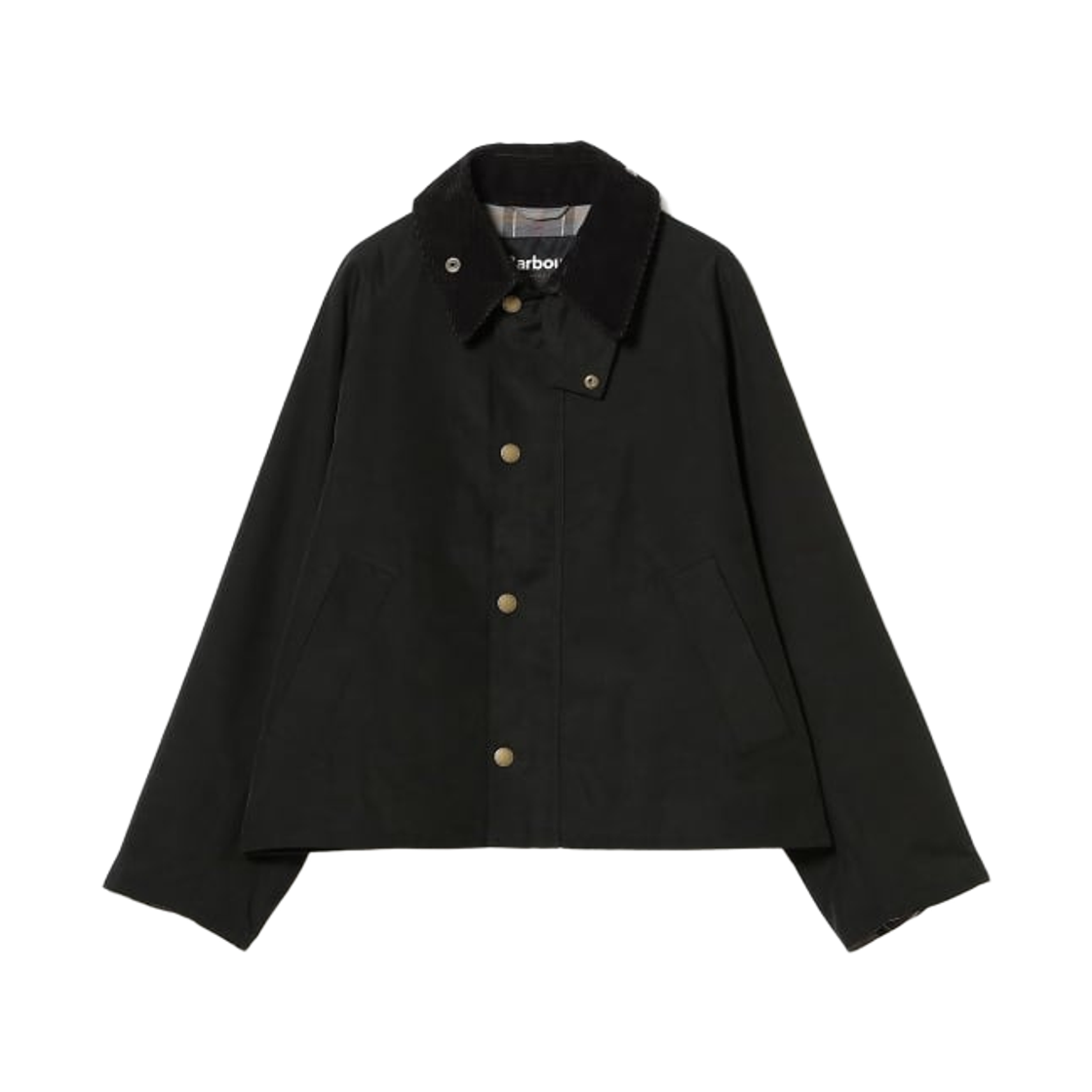 (W) 데미 럭스 빔즈 x 바버 트랜스포트 자켓 블랙((W) Demi-Luxe Beams x Barbour Transport Jacket Black)