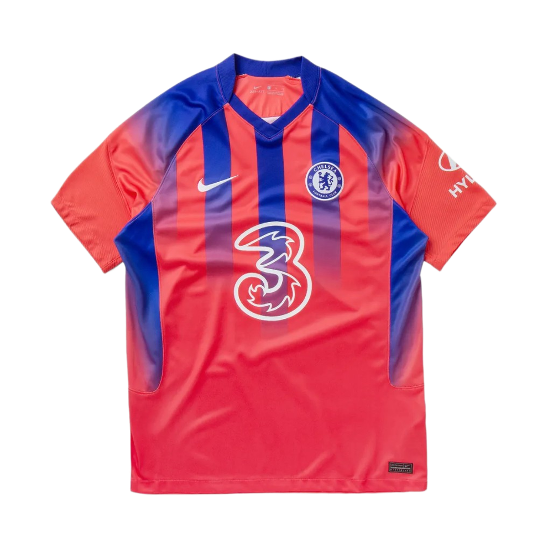 CK7817-851 Nike Chelsea FC 20/21 Third Stadium Jersey Red (CK7817-851) (Non Marking Ver.)