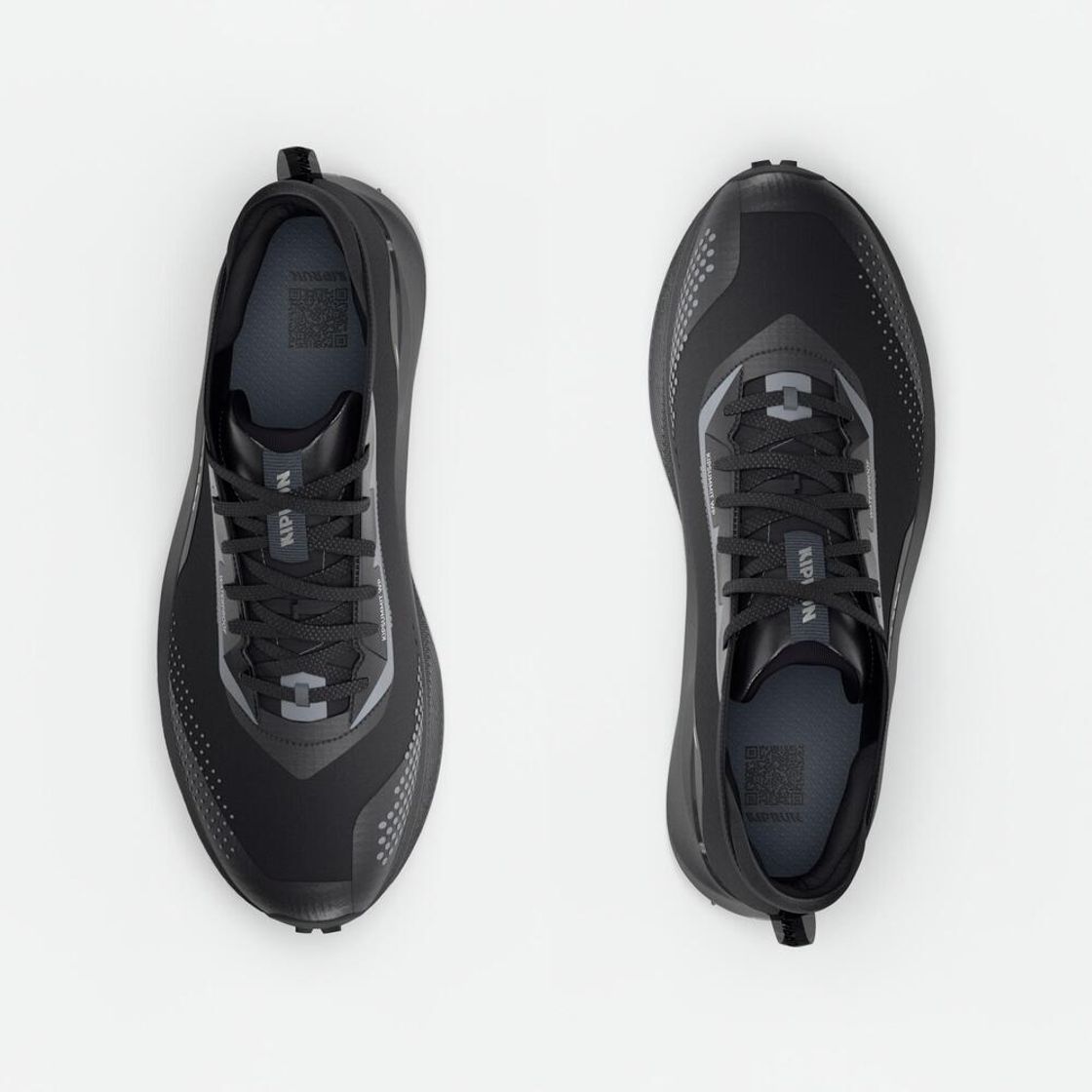 데카트론 남성 트레일러닝화 킵서밋 워터프루프 스모크 블랙(DECATHLON Evadict Men's Waterproof Trail Running Shoes MT3 Smoke Black) - 7