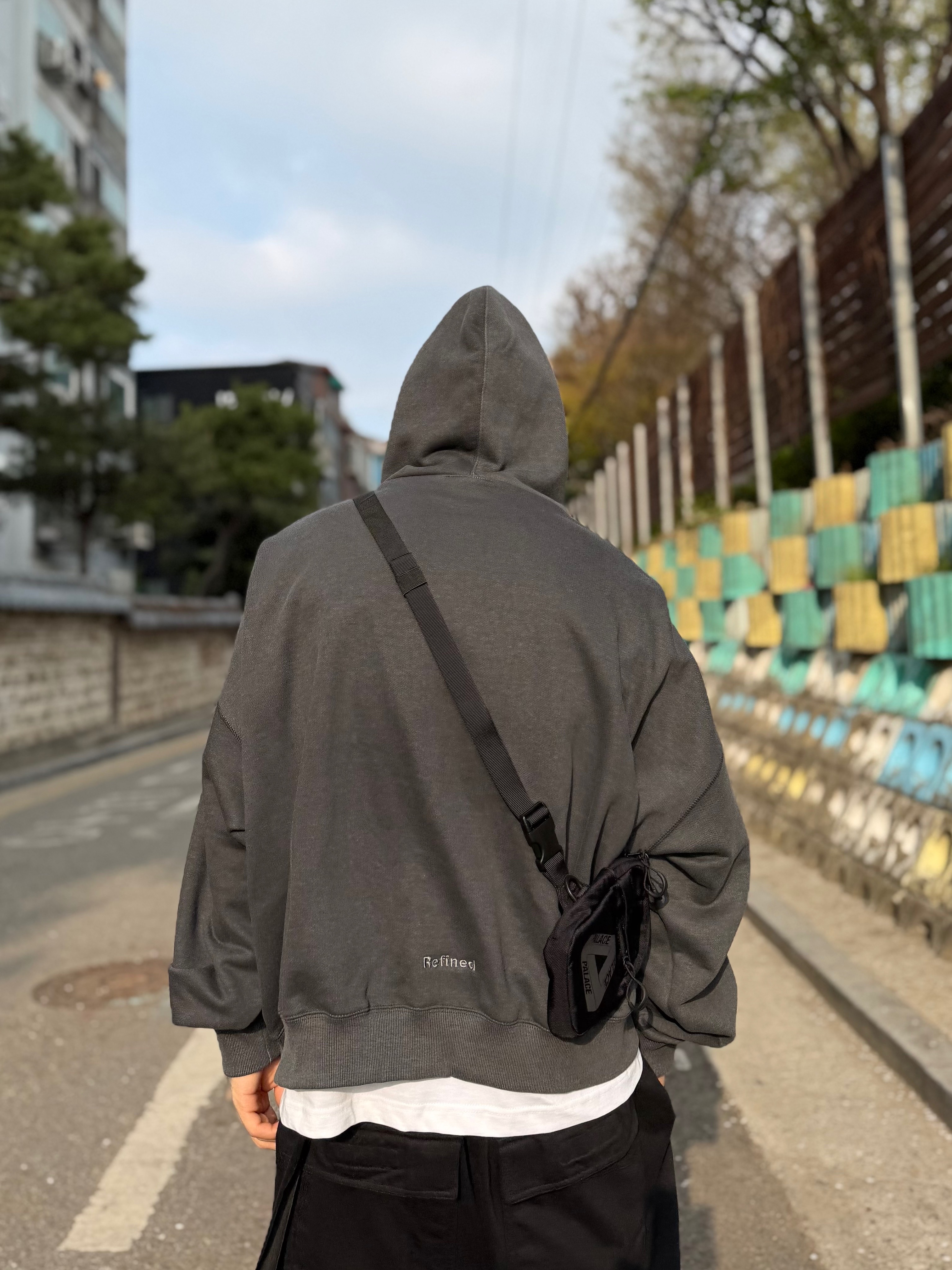 Rick Owens Mega Bumper Sneakers Black Milk 착용 스타일 - 6