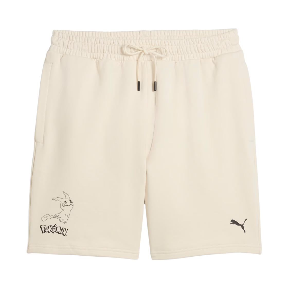 푸마 x 포켓몬 7인치 릴렉스드 쇼츠 알파인 스노우(Puma x Pokemon 7 Inch Relaxed Shorts Alpine Snow)