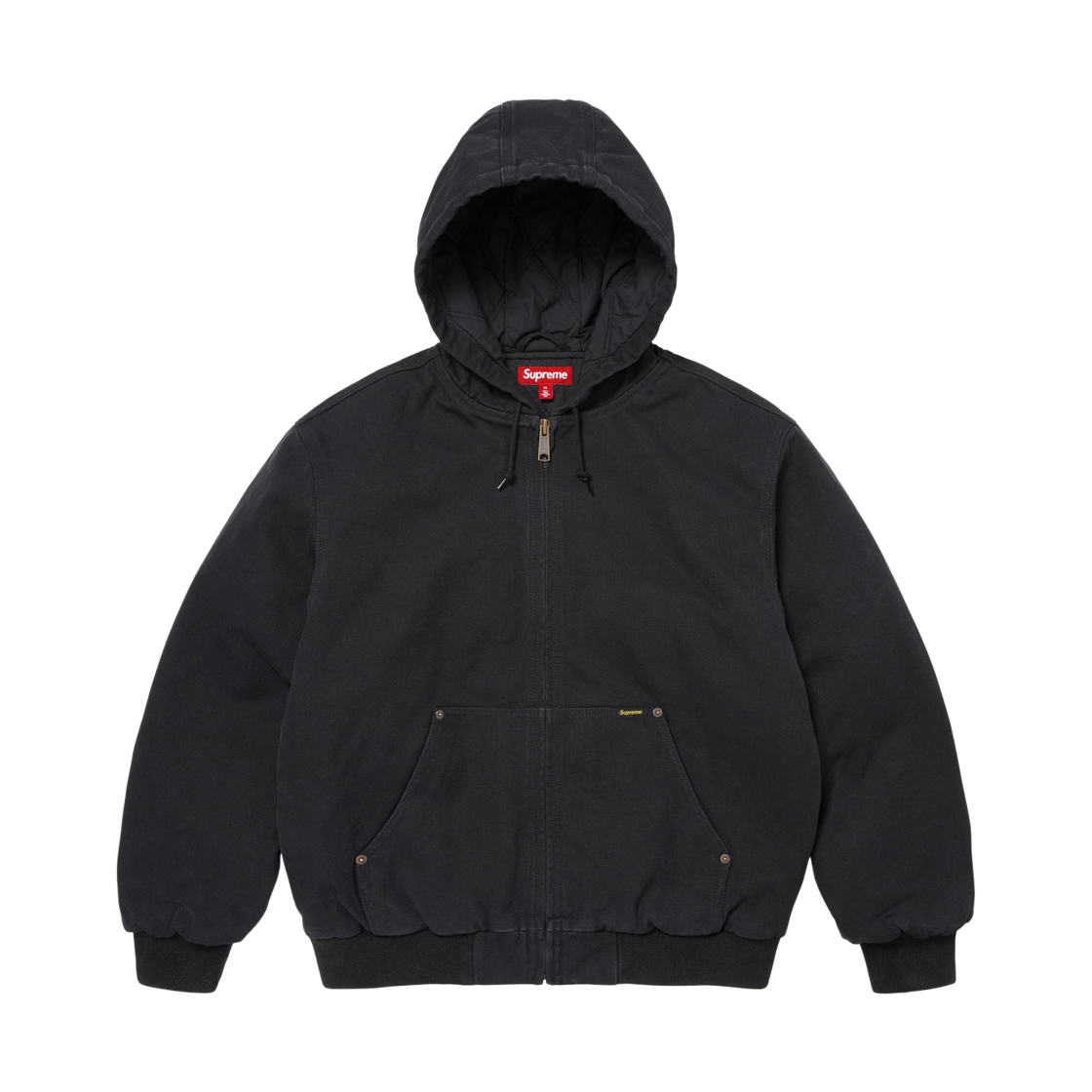 슈프림 x 미스피츠 후드 워크 자켓 블랙 - 26SS(Supreme x The Misfits Hooded Work Jacket Black - 26SS) - 2