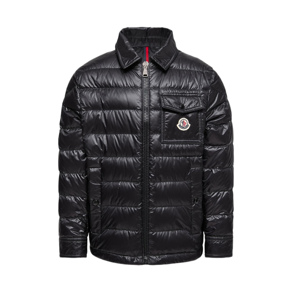 L1-954-1G00004-597Y4-999 (Kids) Moncler Mourillon Down Shirt Jacket Black - 26SS
