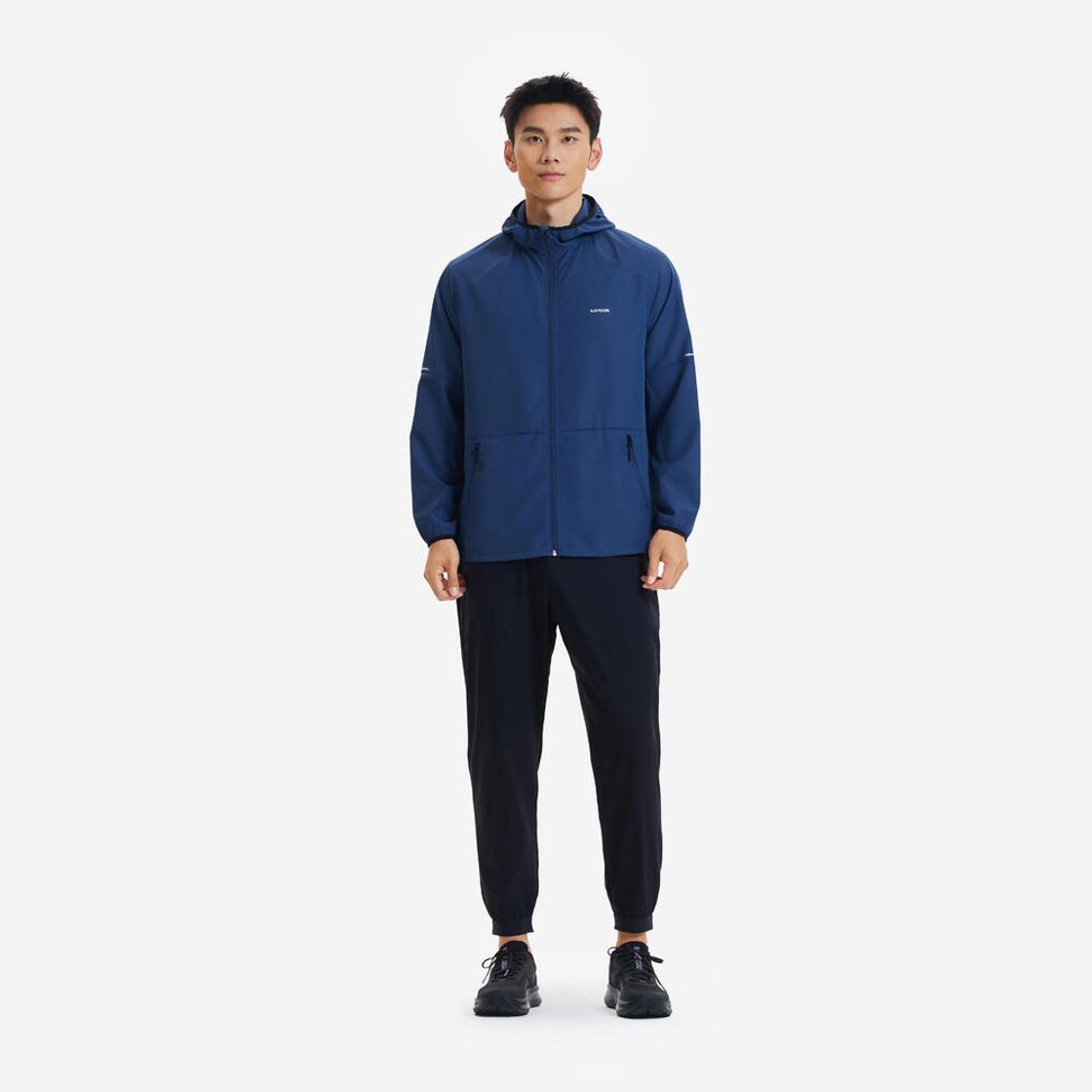 데카트론 남성 러닝 윈드 자켓 런 100 어비스 블루(DECATHLON Men's Running Wind Jacket Run 100 Abyss Blue) - 7