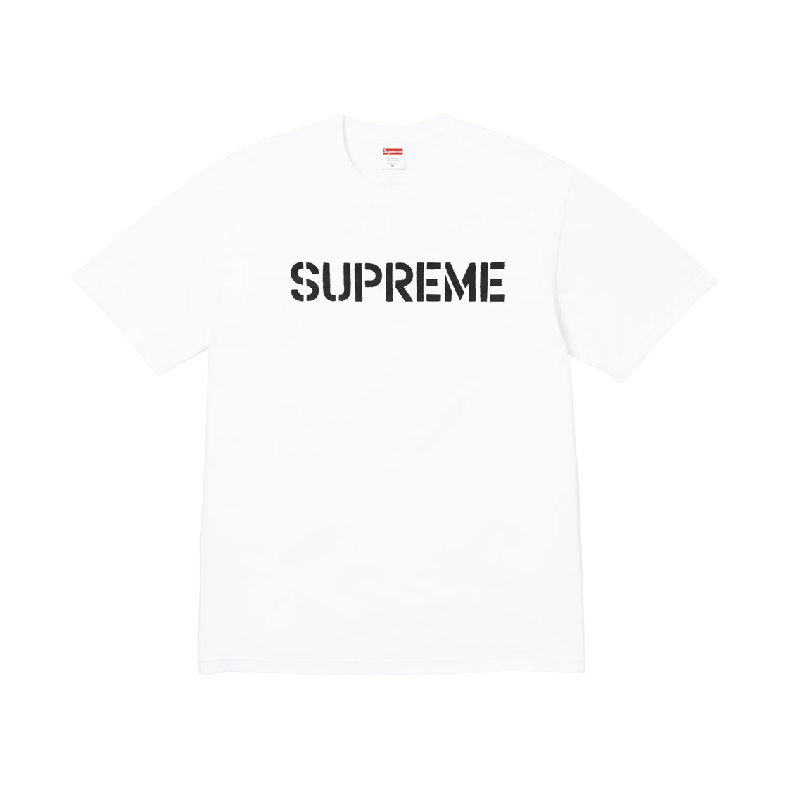 슈프림 하드 티셔츠 화이트 - 26SS(Supreme Hard T-Shirt White - 26SS) - 1