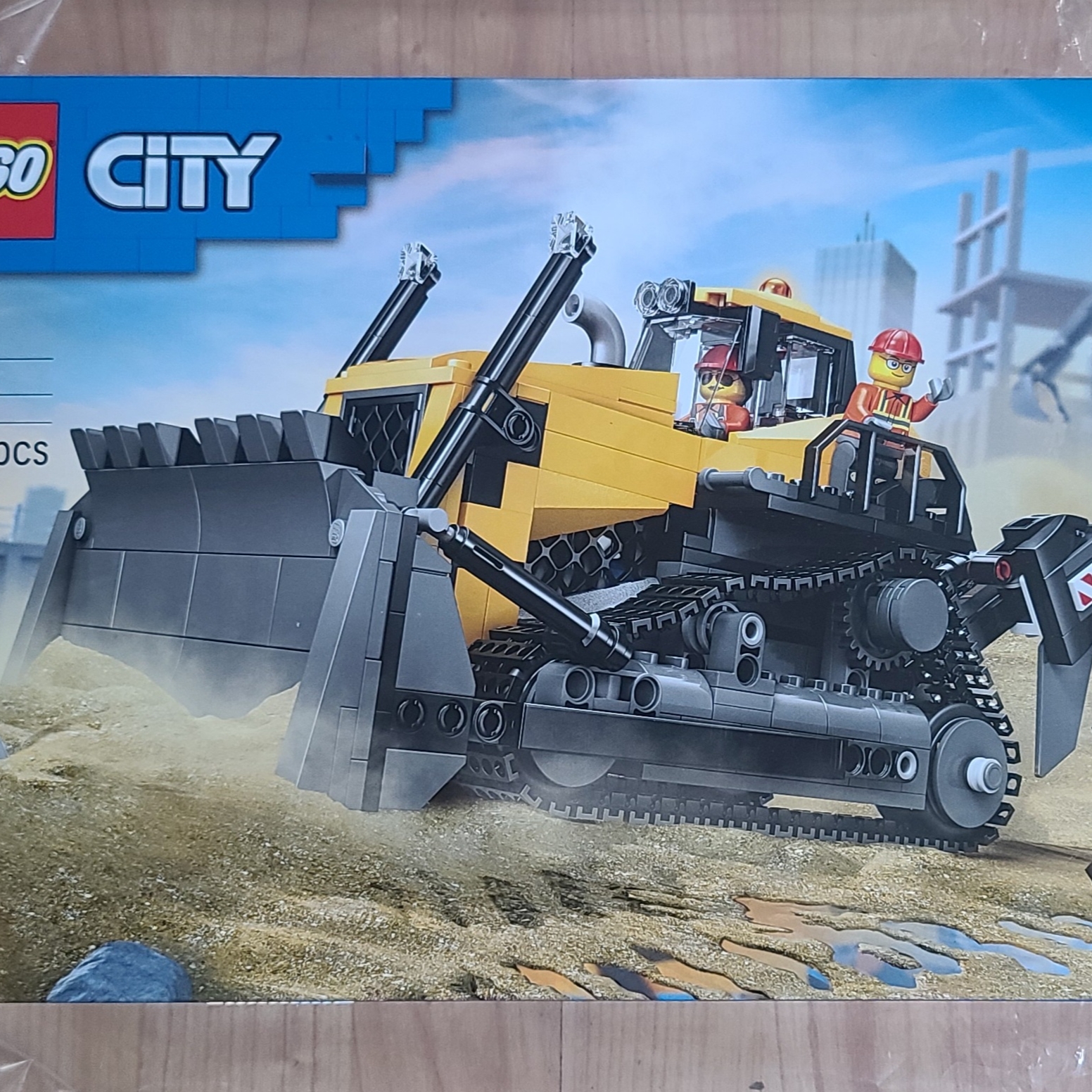 Lego City Yellow Bulldozer 착용 스타일