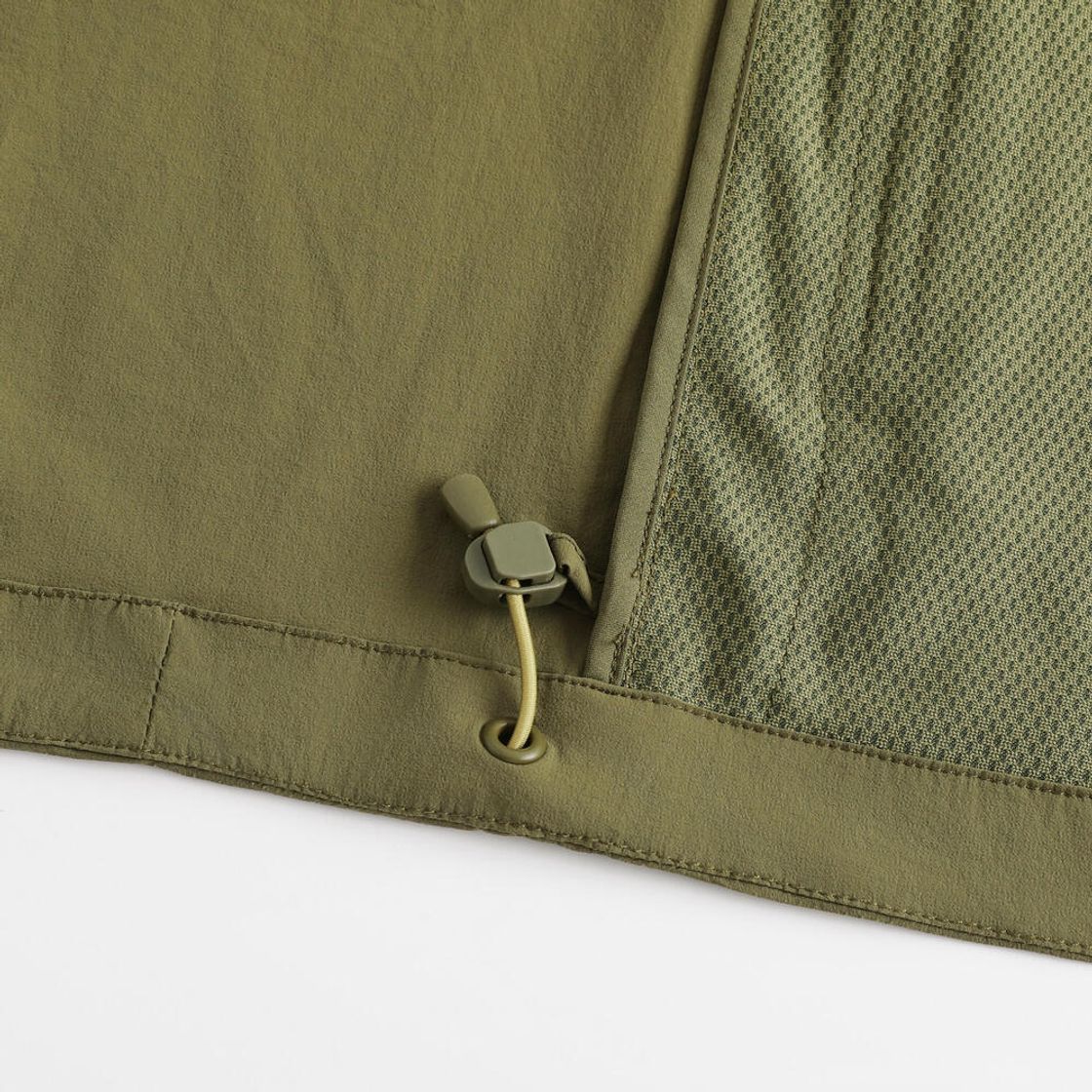데카트론 남성 하이킹 윈드 자켓 헬륨 900 골든 올리브 그린(DECATHLON Men's Hiking Wind Jacket Helium 900 Golden Olive Green) - 6