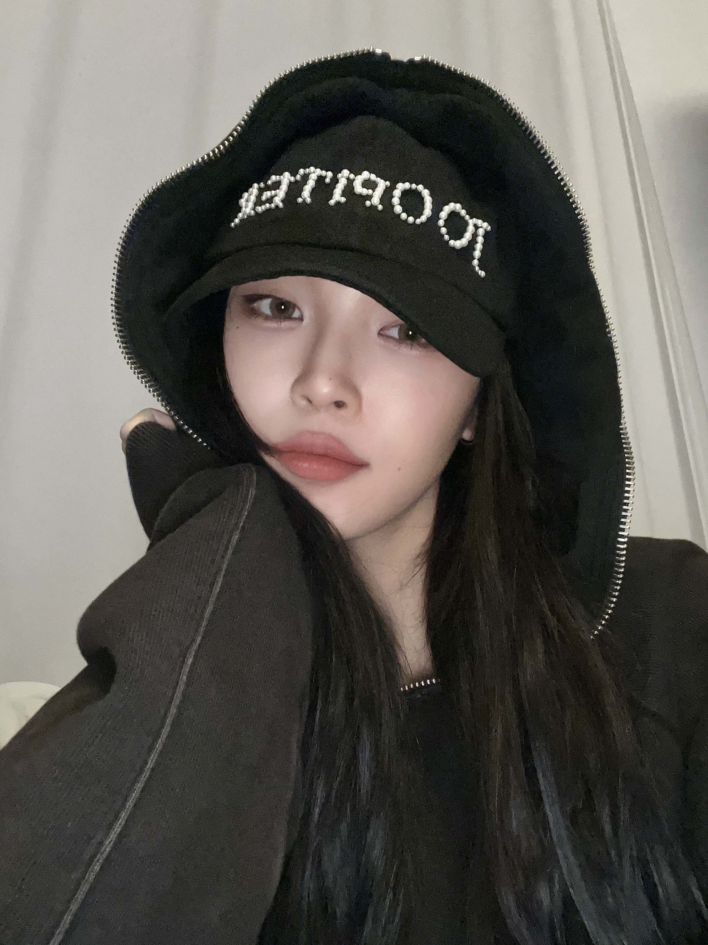 Post Archive Faction (Paf) x Joopiter Baseball Cap Black, Farfromwhat Far Washed Full Zip-Up Hoodie 착용 스타일 - 1