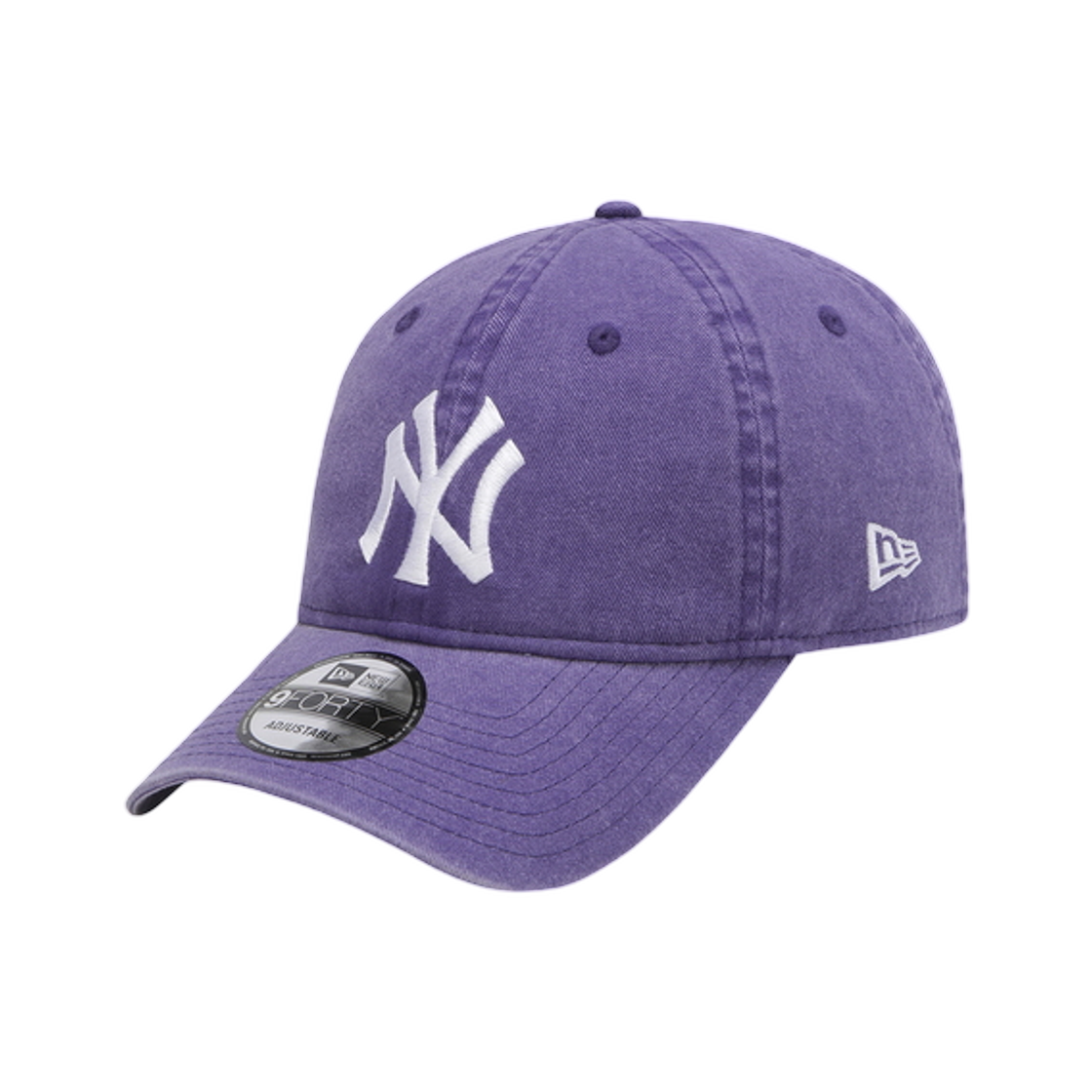 15131650 New Era MLB New York Yankees Pigment Washinged Unstructured Ball Cap Purple
