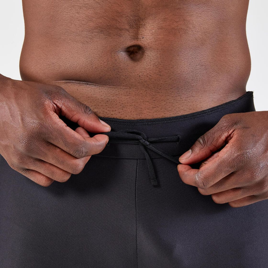 데카트론 남성 러닝 레깅스 런 100 스모크 블랙(DECATHLON Men's Running Leggings Run 100 Smoke Black) - 3