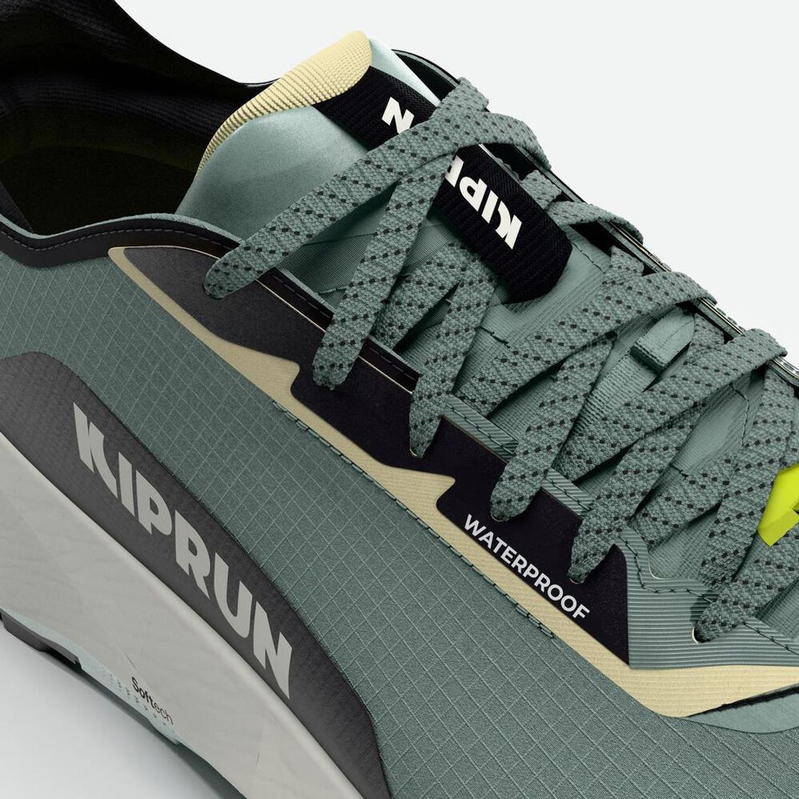 데카트론 여성 트레일러닝화 킵서밋 워터프루프 프로즌 그린(DECATHLON Evadict Women's Waterproof Trail Running Shoes MT3 Frozen Green) - 6