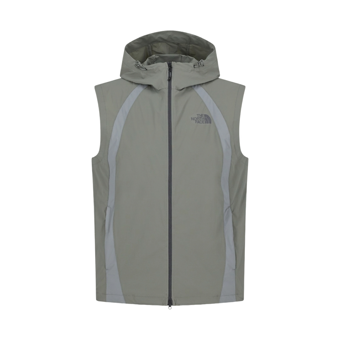 NV3BS01K The North Face White Label Icepulse Vest Slate Khaki - 26SS
