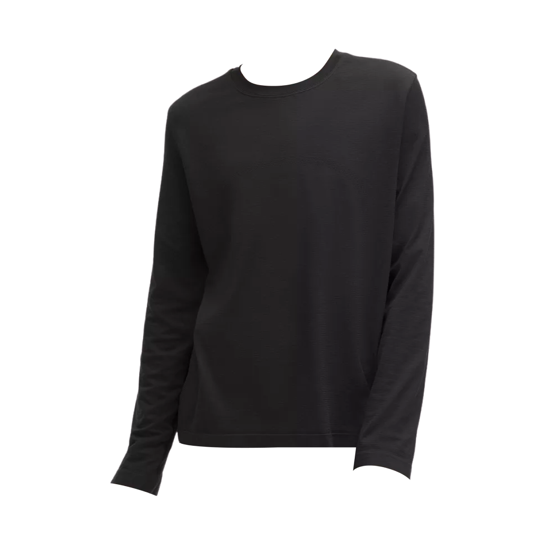(W) 룰루레몬 스위프틀리 릴랙스드 롱슬리브 셔츠 핏 블랙 블랙((W) Lululemon Swiftly Relaxed Long-Sleeve Shirt Fit Black Black)