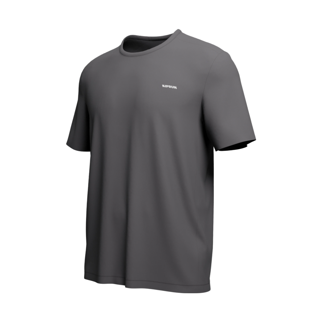 데카트론 남성 러닝 반팔 티 런 100 스모크 블랙(DECATHLON Men’s Running Short-Sleeved T-Shirt Run 100 Smoke Black) - 1
