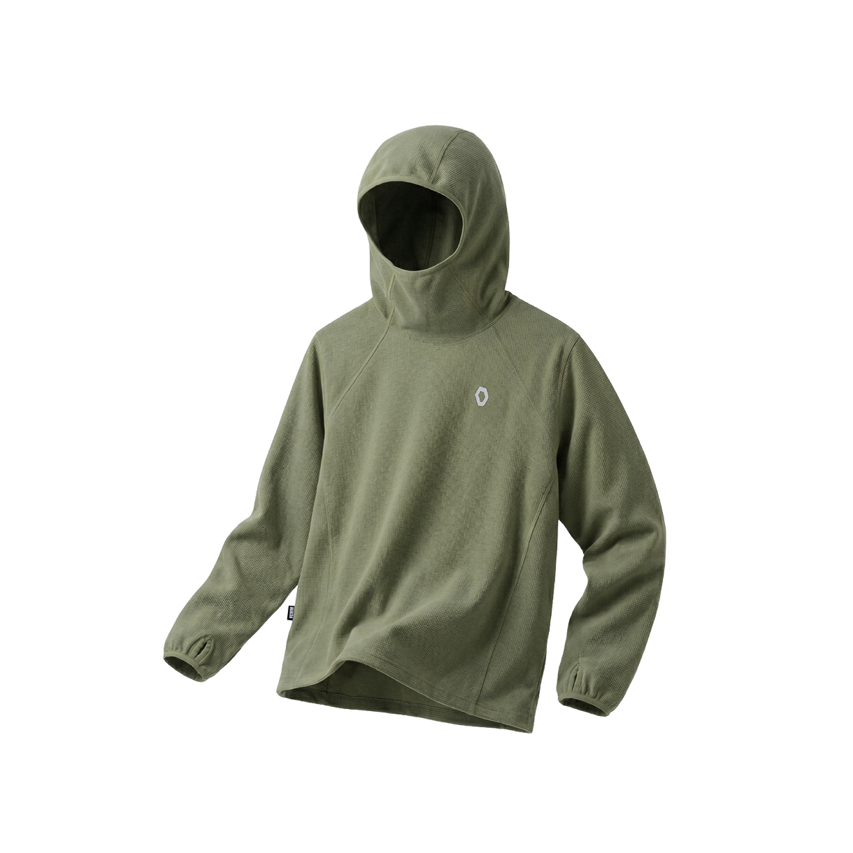 에프씨엠엠 스포츠 컴포트 바라클라바 와플 후디 세이지 그린(FCMM SPORT Comfort Balaclava Waffle Hoodie Sage Green) - 1