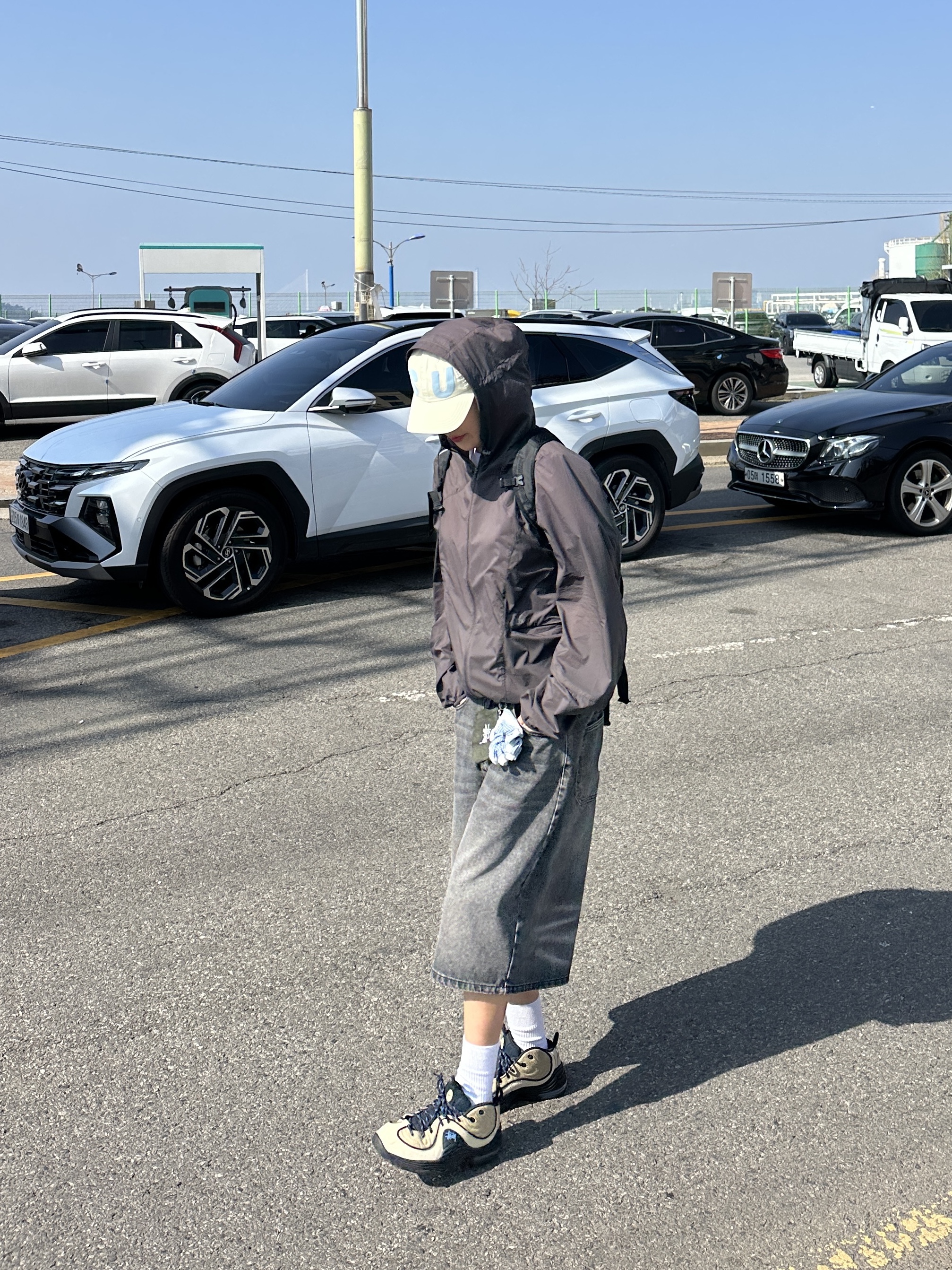 [더블적립] sunlovetour PERTEX® Nimbus Light Jacket Charcoal, Nike x Stussy Air Penny II Rattan and Limestone 착용 스타일 - 2