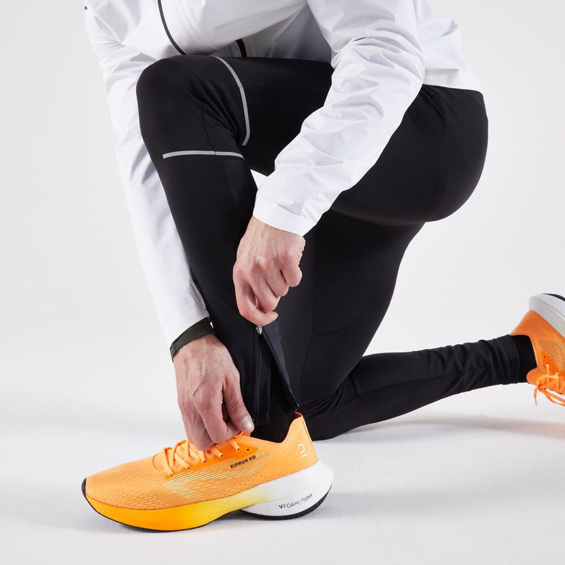 데카트론 남성 러닝 레인 타이츠 런 레인 900 스모크 블랙(DECATHLON Men's Running Rain Tights Run Rain 900 Smoke Black) - 5