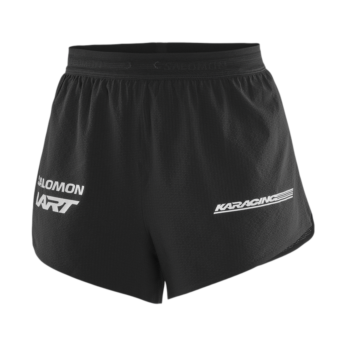 (W) 살로몬 x 카아르데로또모빌 스피드 쇼츠 딥 블랙((W) Salomon x Kar L'Art De L’Automobile Speed Shorts Deep Black)