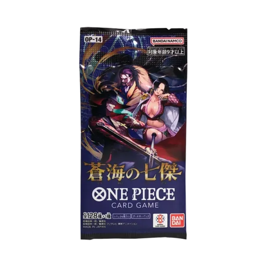 원피스 TCG OP-14 부스터 팩 창해의 칠걸 팩 (12장/일어판)(One Piece TCG OP-14 Booster Pack The Azure Sea's Seven Pack (Card of 12/Japanese Ver.)) - 1