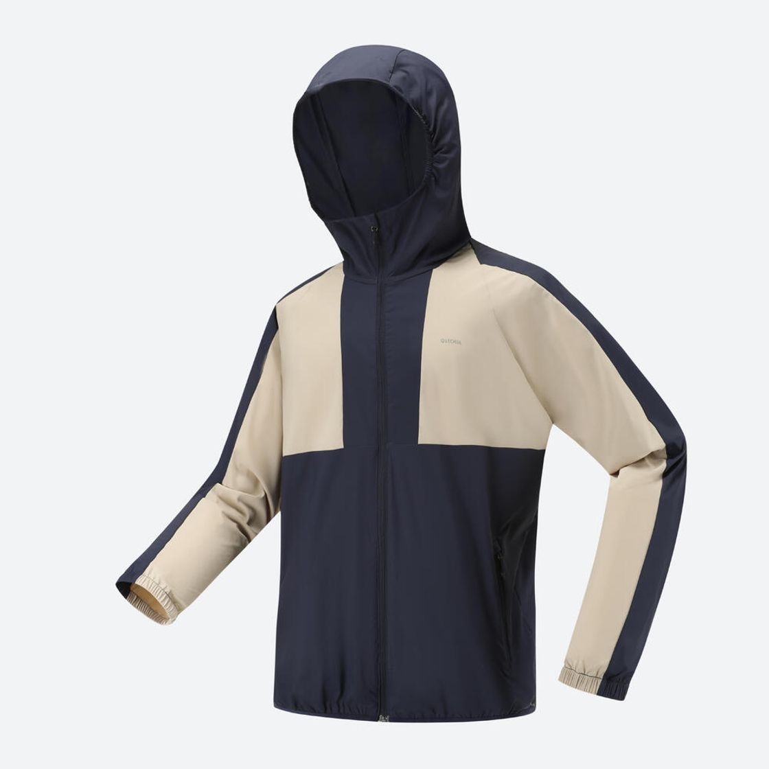데카트론 남성 등산 바람막이 재킷 헬륨 550 스틸 블루(DECATHLON Men's Hiking Windproof Jacket Helium 550 Steel Blue) - 2