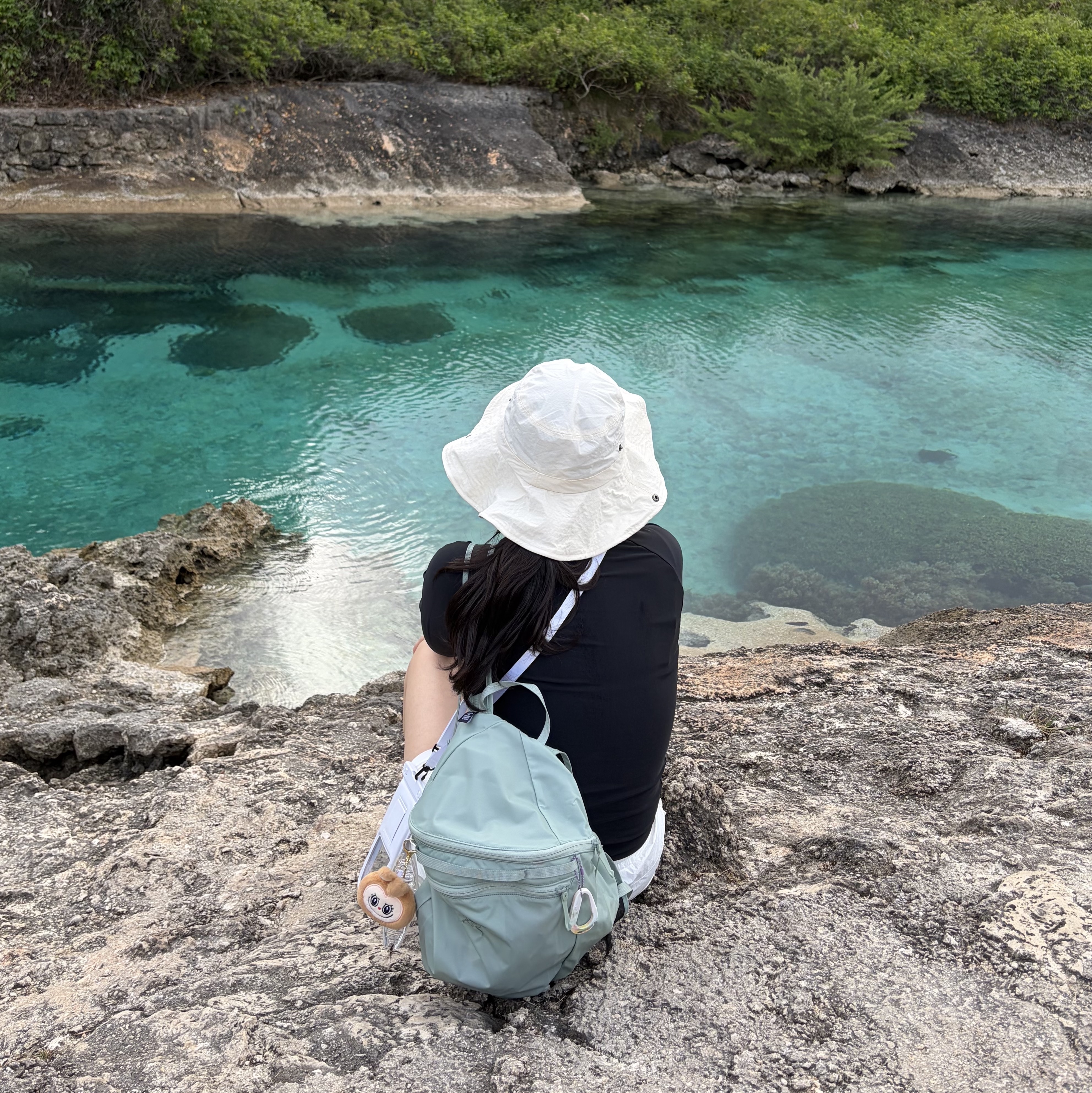 Arc'teryx Heliad 15 Backpack Stone Green 착용 스타일 - 3