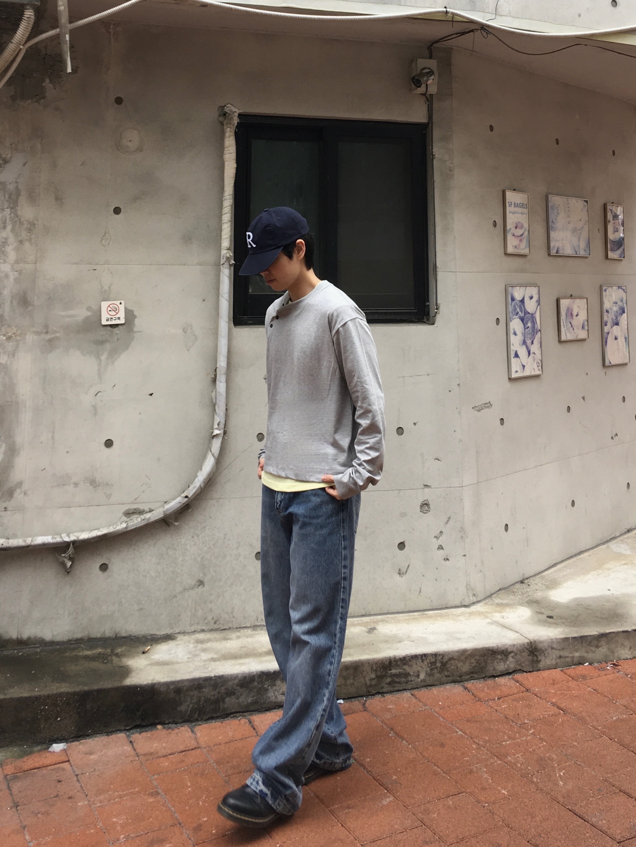 Dr. Martens 1461 Smooth Black 착용 스타일 - 2