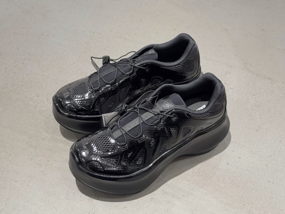 Salomon x Comme des Garcons XT-Whisper Void Platform Black 착용 스타일 - 1