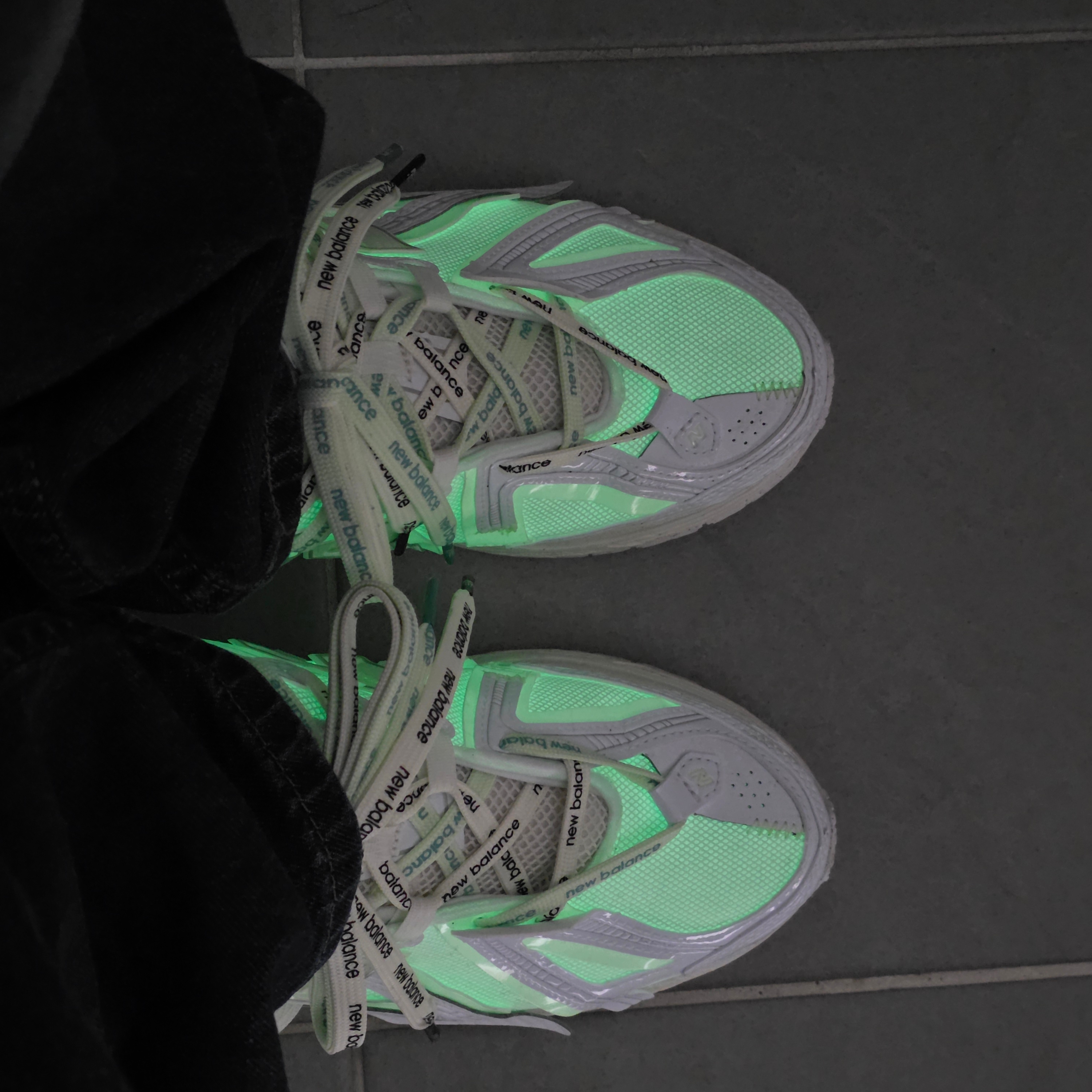 New Balance 1906A White Mint Flash 착용 스타일 - 2