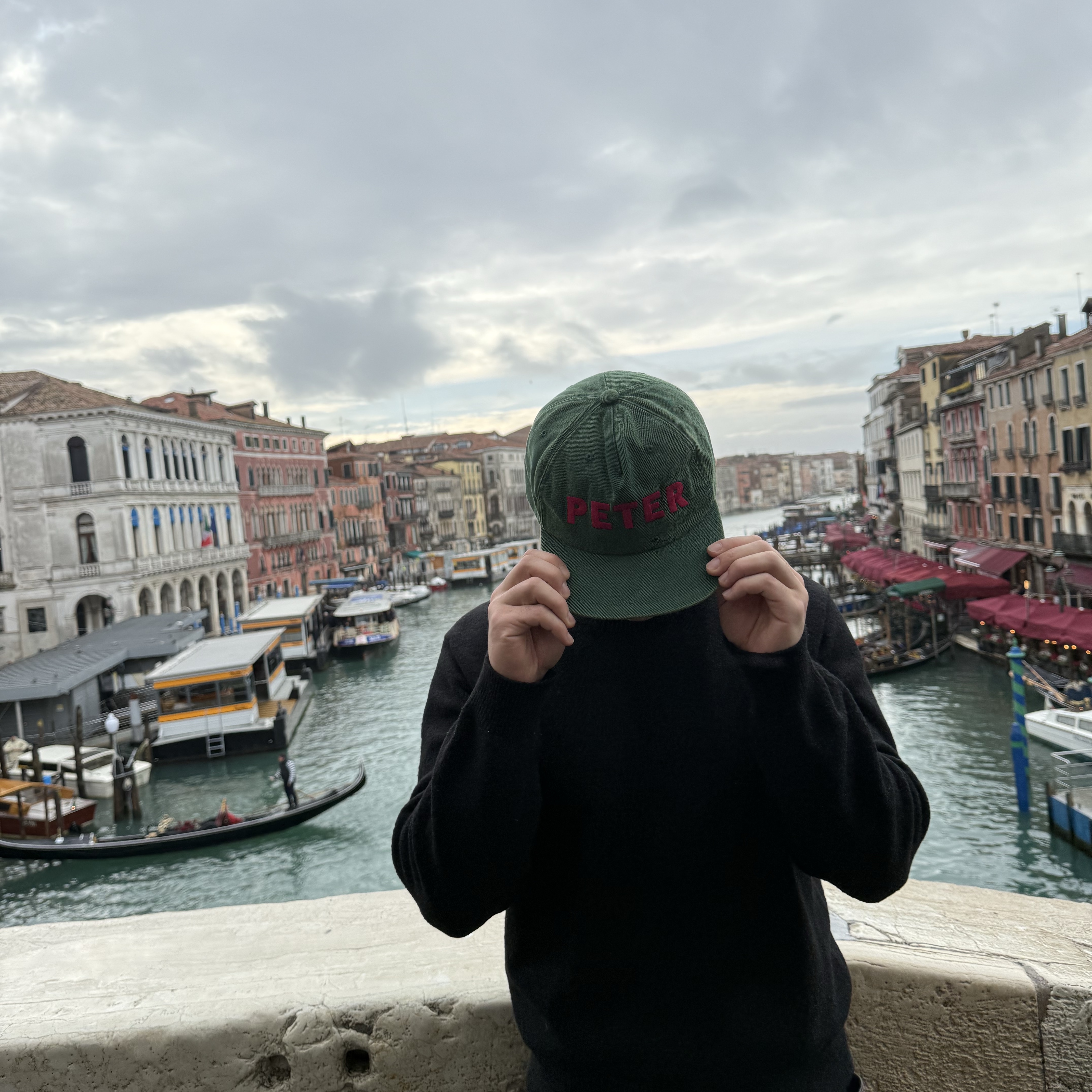 My Name is Peter 5-Panel Peter Cap Green 착용 스타일