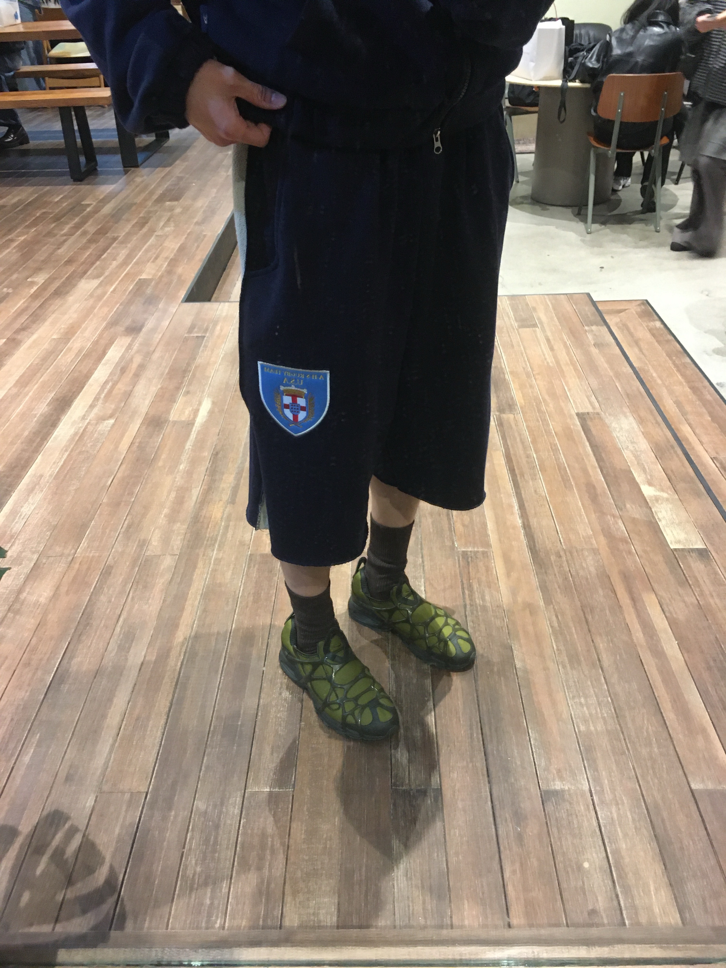Nike Air Kukini Pilgrim Sequoia 착용 스타일 - 2