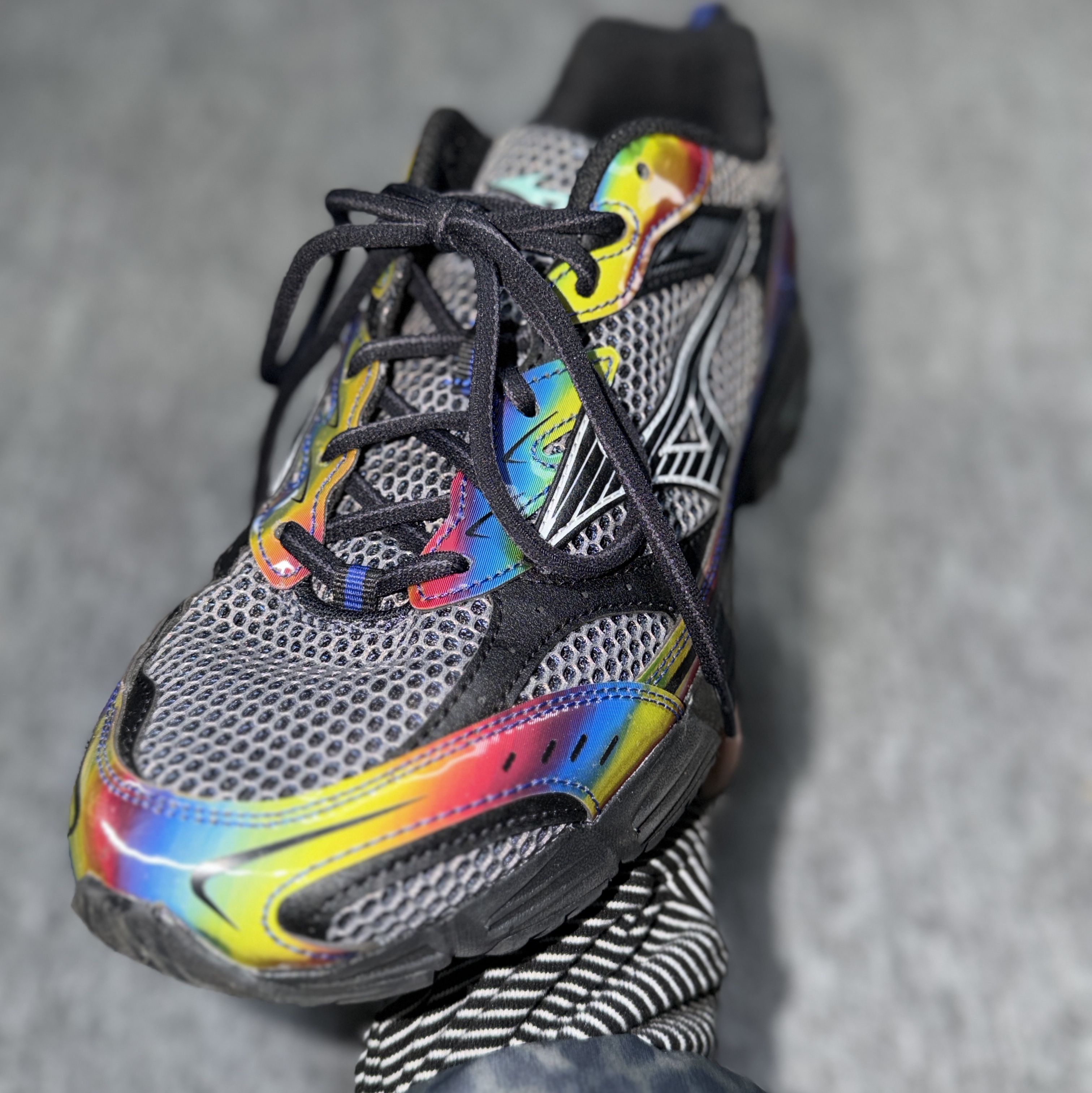 Mizuno MXR Quiet Shade Silver 착용 스타일 - 1