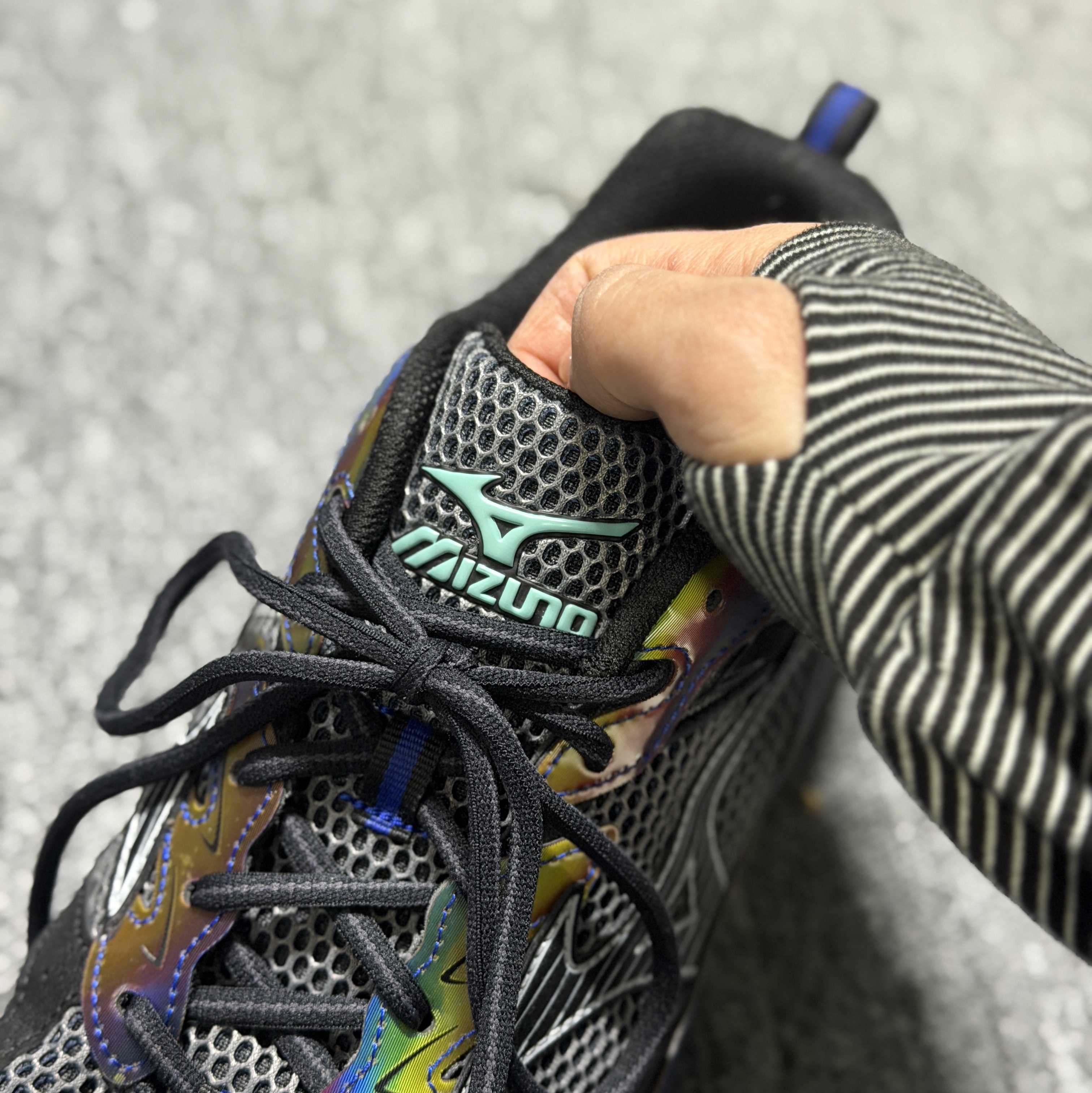 Mizuno MXR Quiet Shade Silver 착용 스타일 - 5