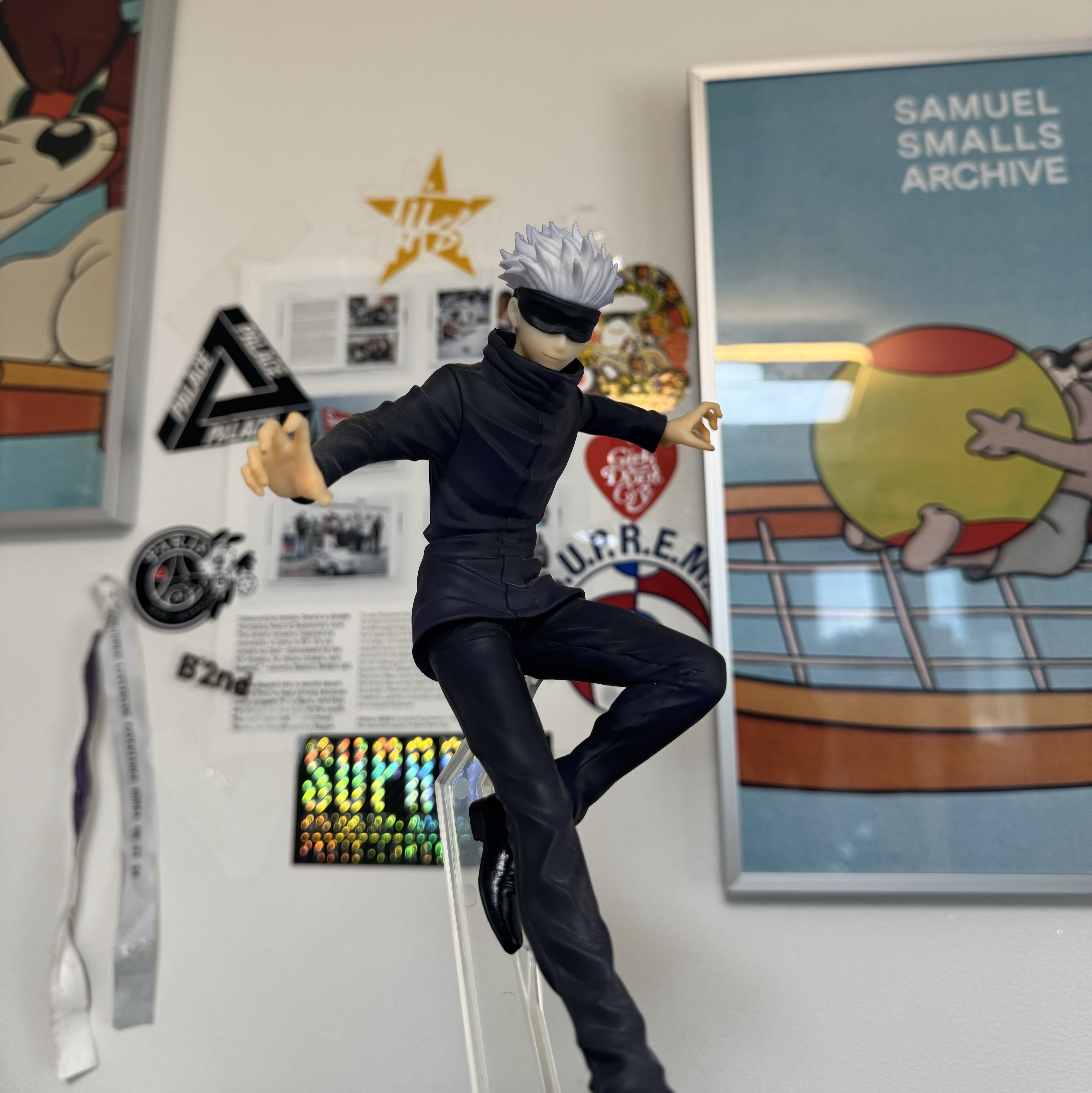 Bandai Ichiban Kuji Jujutsu Kaisen 2 D Prize Gojo Satoru Figure 착용 스타일