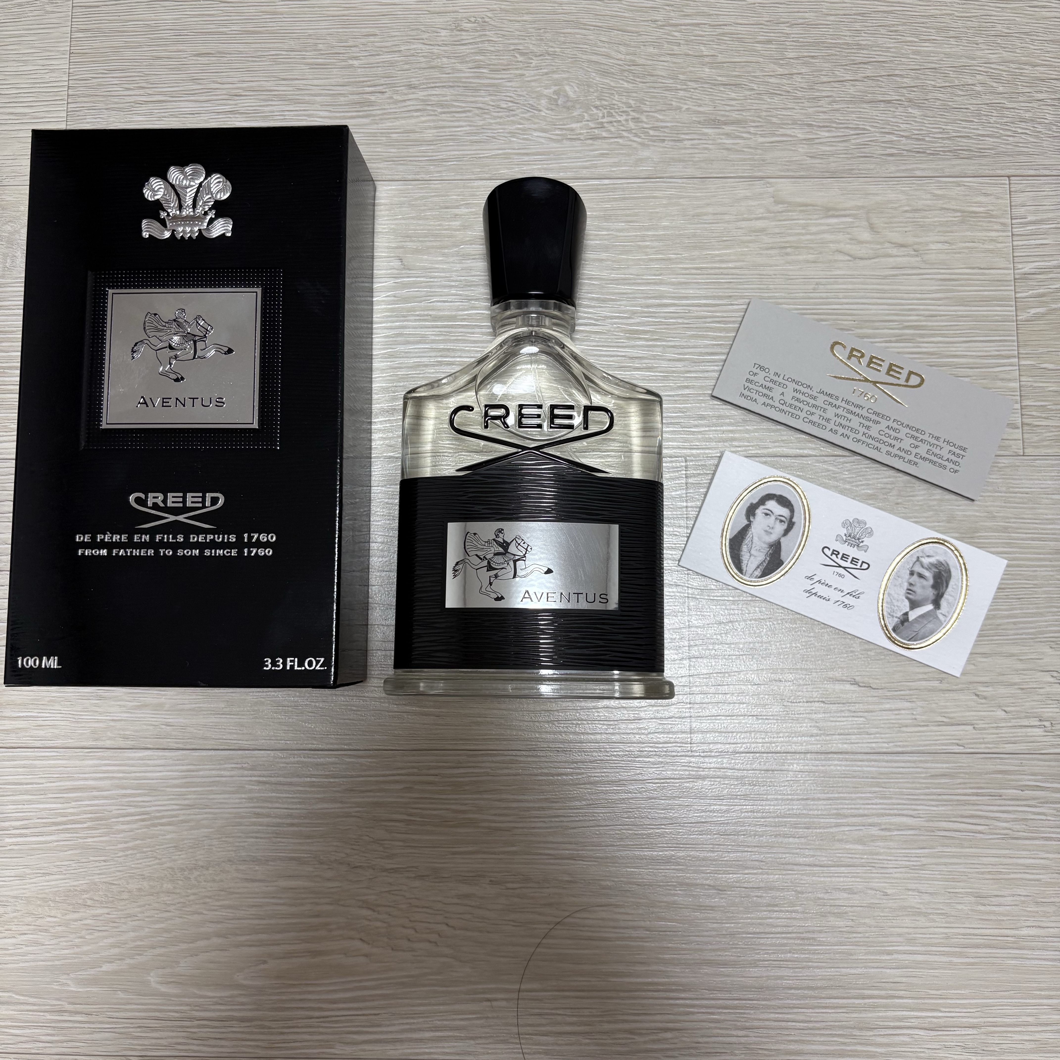 Creed Aventus Eau De Parfum 100ml 착용 스타일 - 1