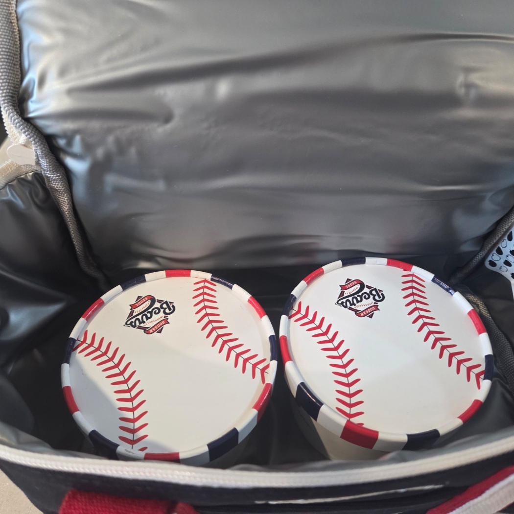 [KREAM 단독] Doosan Bears x Kokorokara Hustle Pudding 2pcs & Kokoro Bear Cooler Bag Set 착용 스타일 - 4