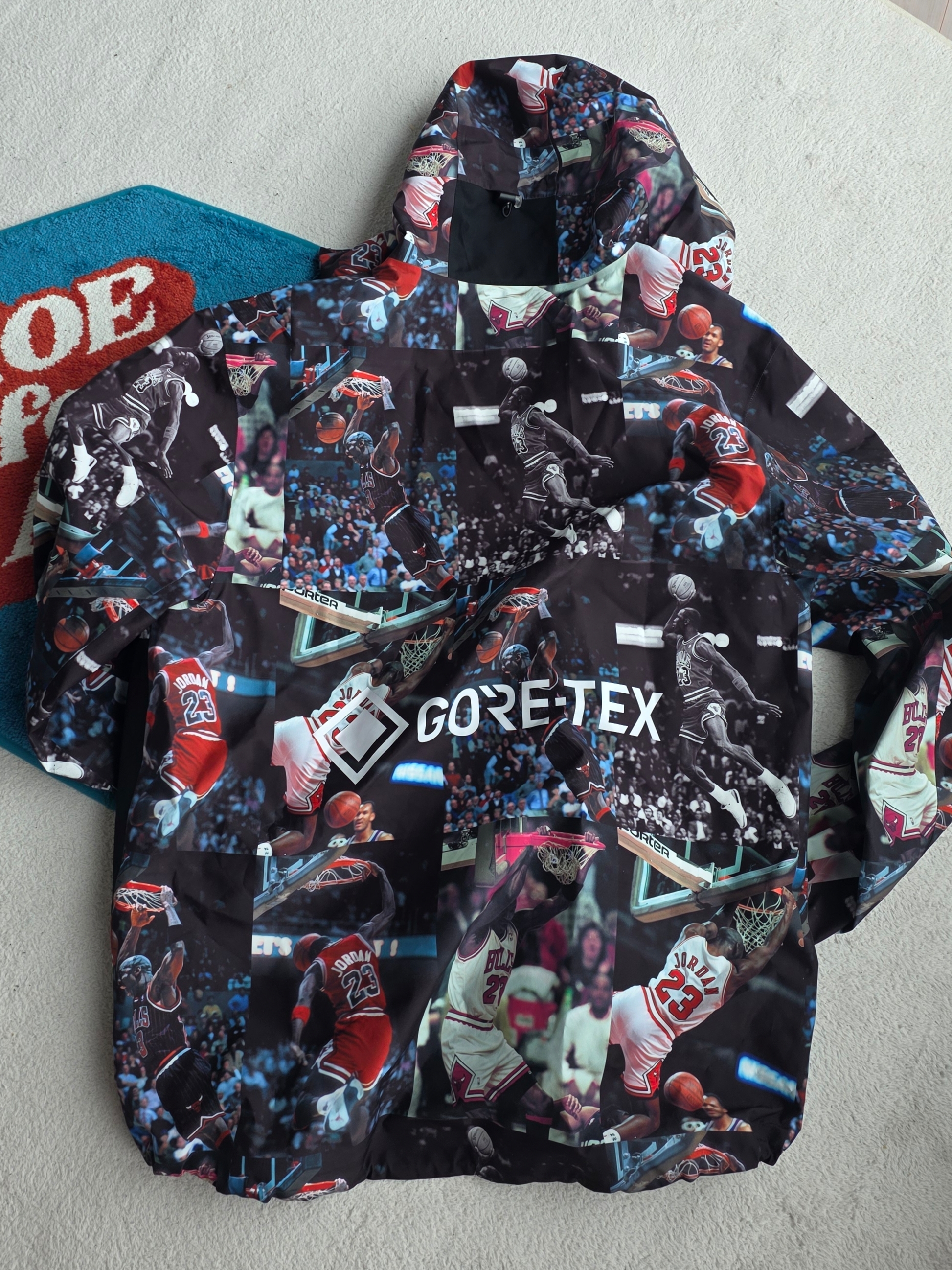 Jordan Flight  Heritage Jacket Black 착용 스타일 - 2