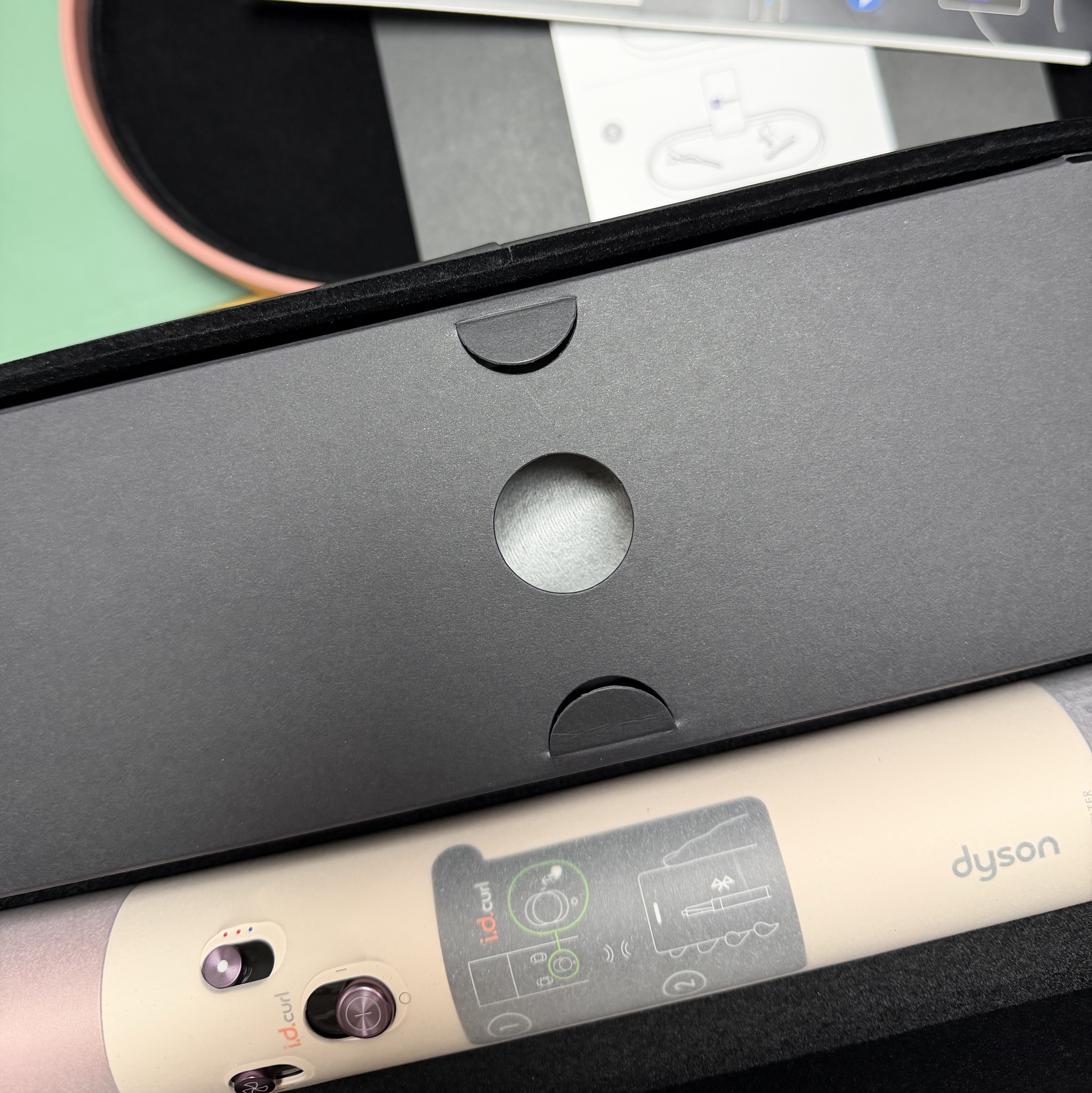 Dyson Airwrap multi-styler Coanda 2X (Amber Silk and Champagne Pink) 착용 스타일