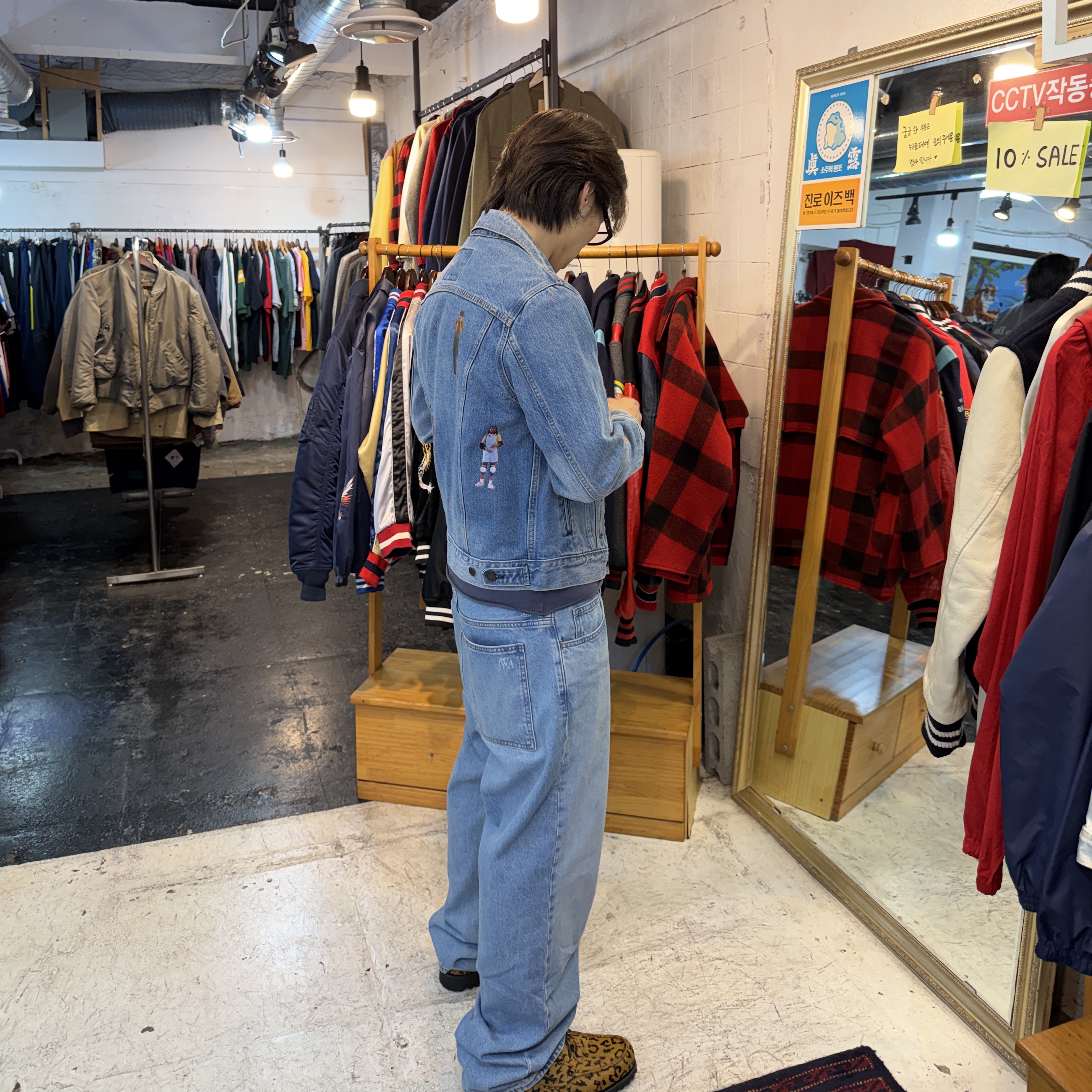 Timberland x Wacko Maria 3-Eye Authentic Boat Shoes Leopard - Wide, Undermycar Cowhide Module Belt Strap Red 착용 스타일 - 2