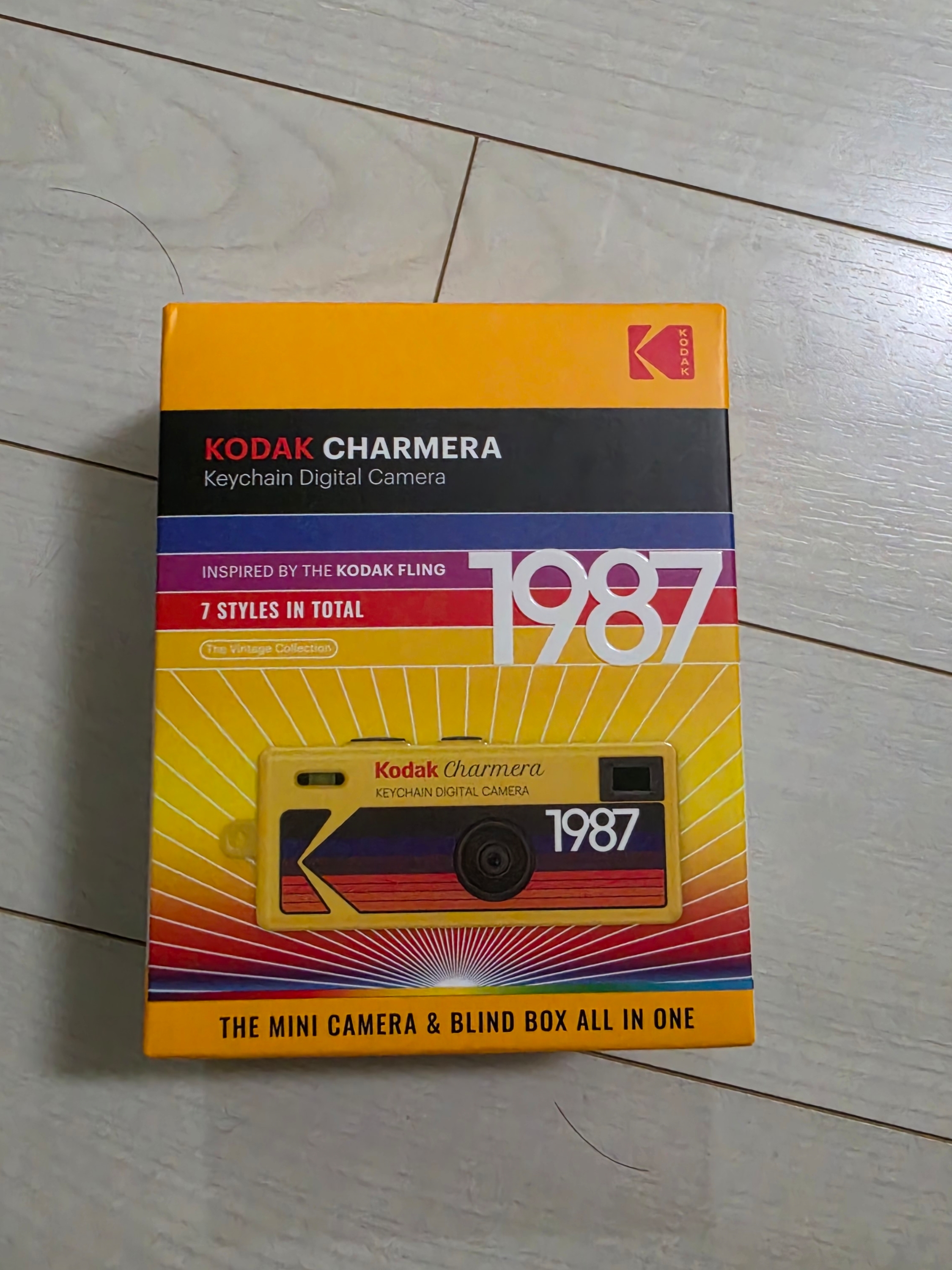 Kodak Charmera Key Chain Film Camera Sealed Case (1 Blind Box) 착용 스타일 - 2