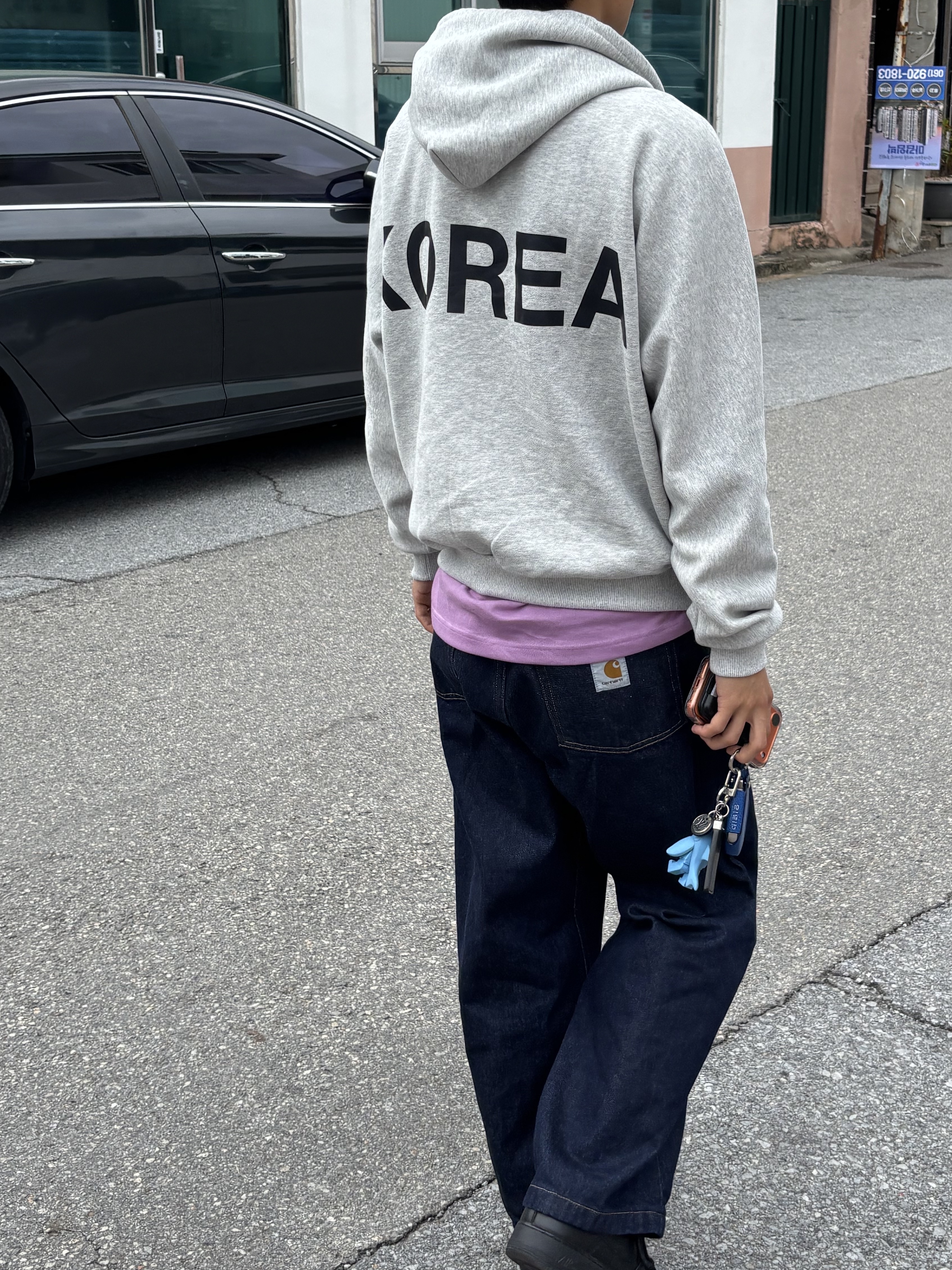 Yeezy HD-10 Grey - Korea Limited 착용 스타일