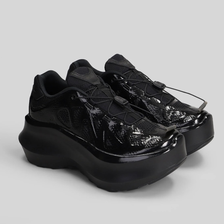 Salomon x Comme des Garcons XT-Whisper Void Platform Black 착용 스타일 - 1