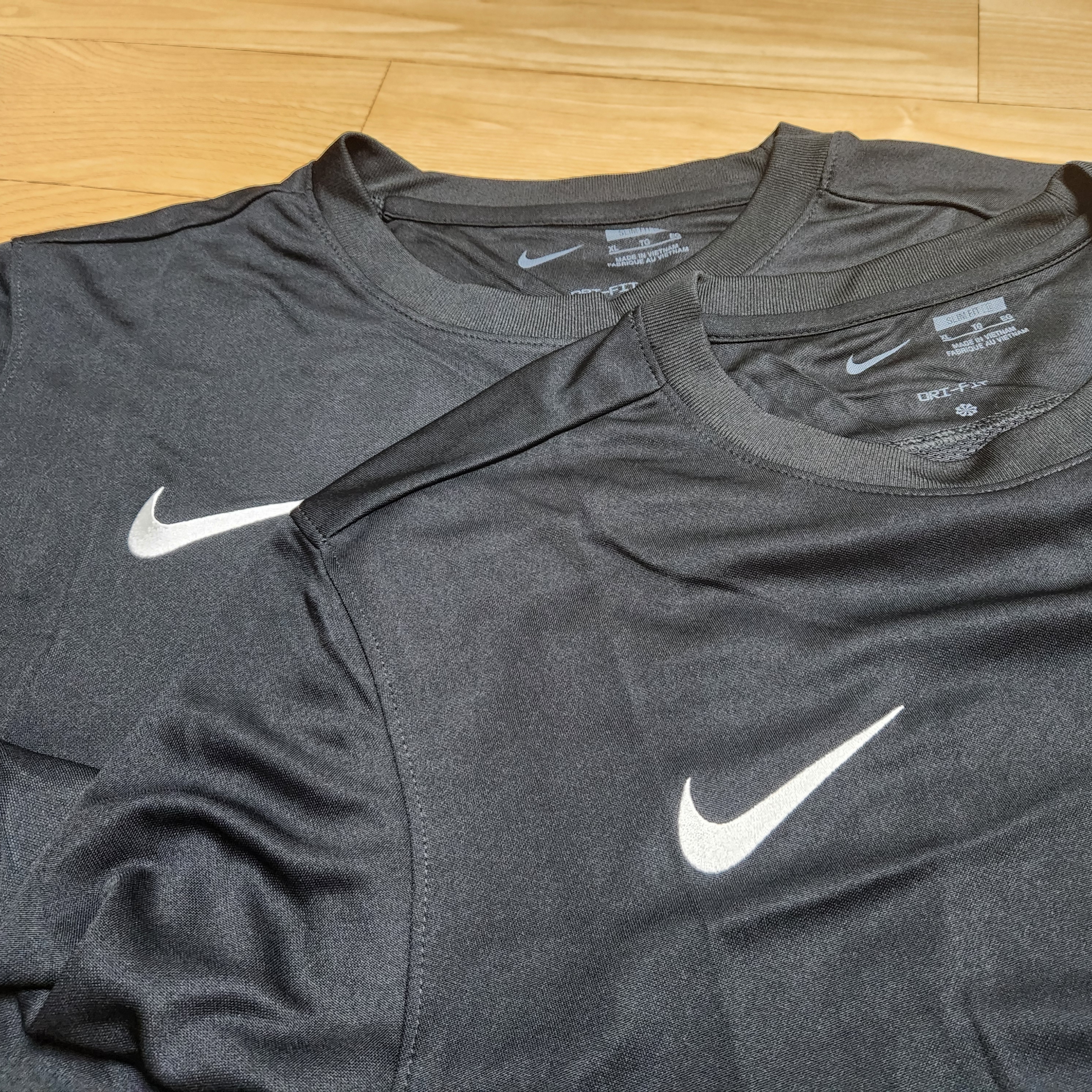 Nike Dri-Fit Park 7 T-Shirt Black (Bundle of 2) 착용 스타일
