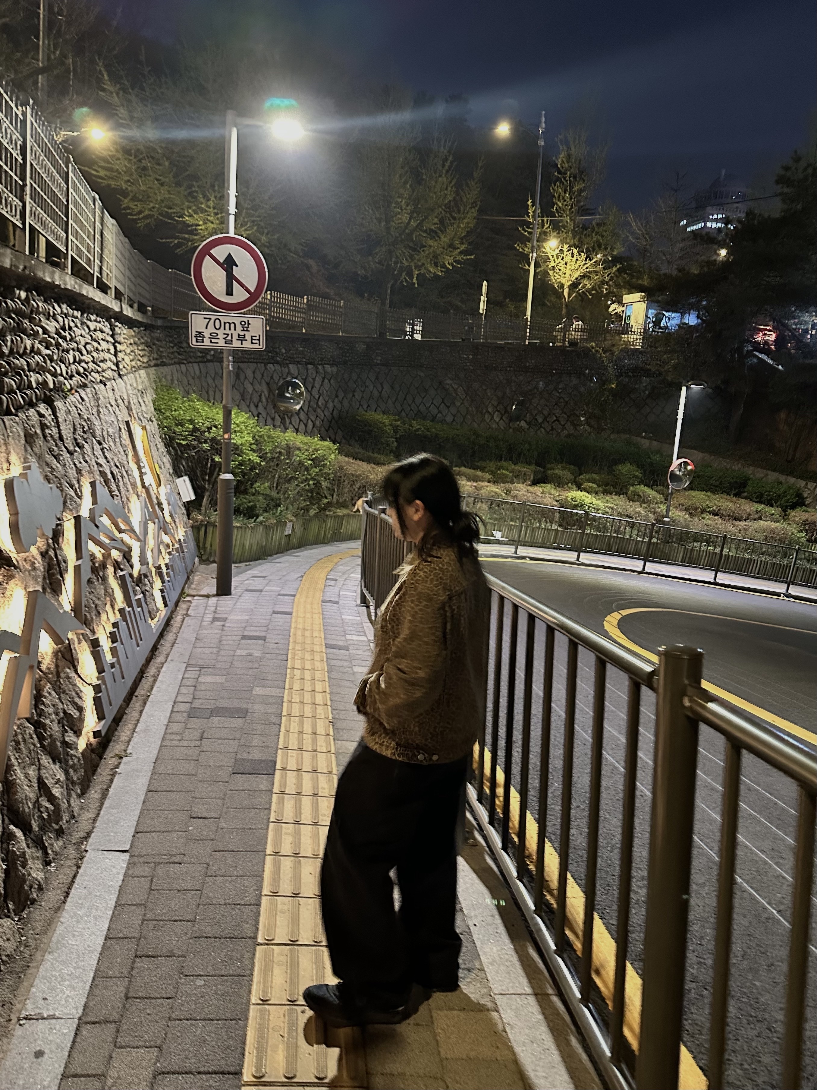 Stussy Trucker Jacket Denim Leopard 착용 스타일 - 2
