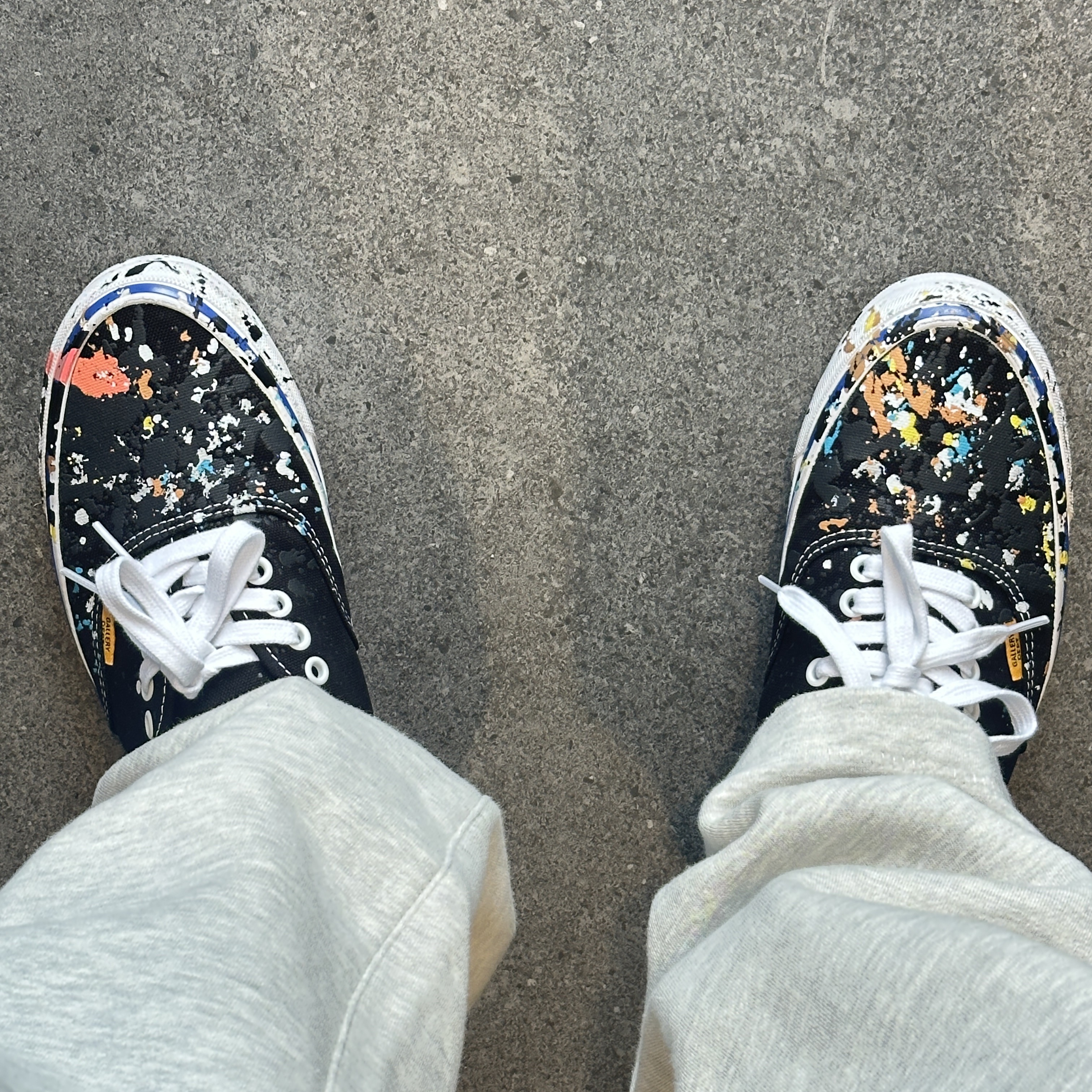 Vans x Gallery Dept. OTW Authentic 44 Black 착용 스타일