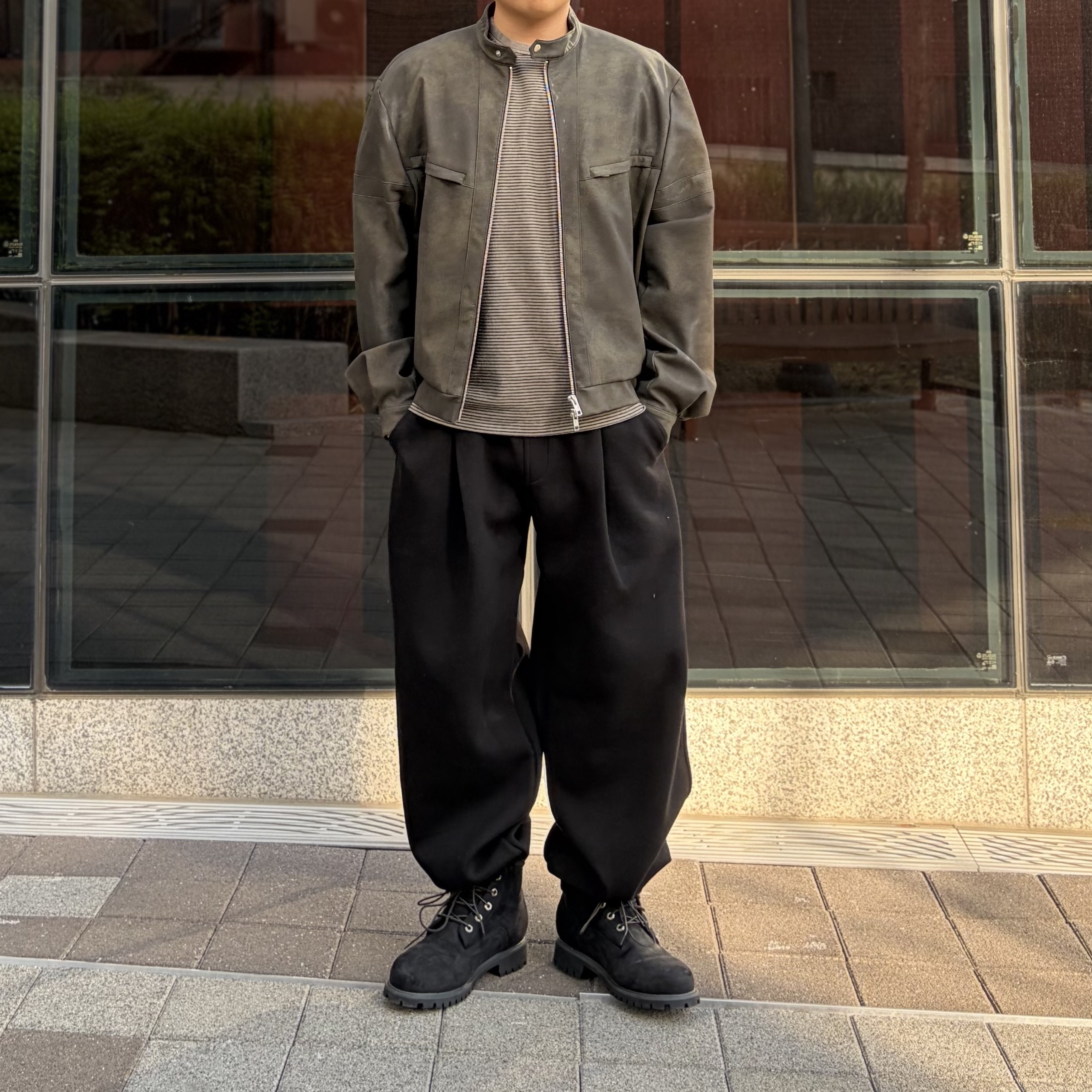 Undermycar Mu.03 Anti Fxxking Logo Play Oversized Sweat Jogger Black, Timberland Premium 6 inch Waterproof Boot Black Nubuck - Wide 착용 스타일 - 3